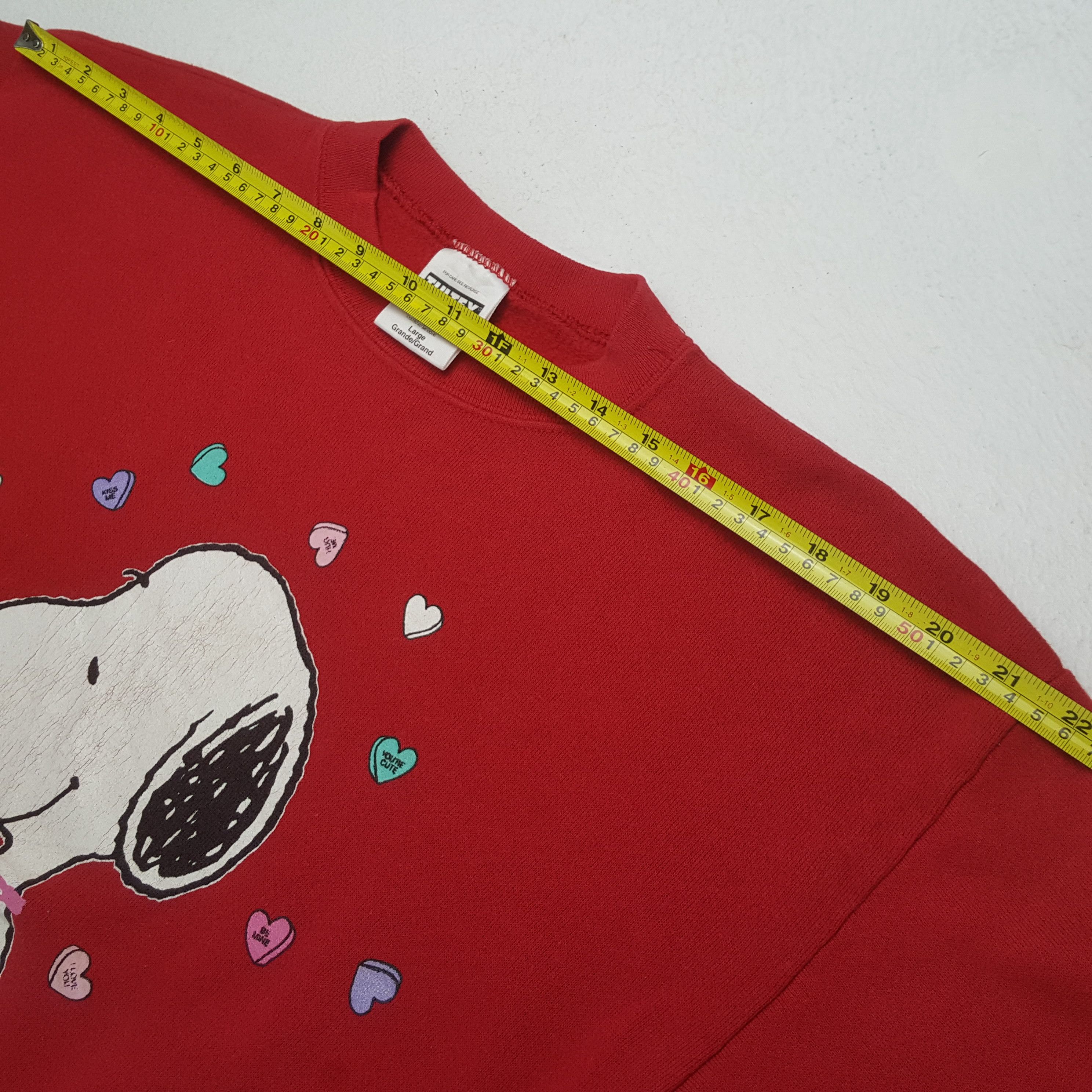 Tultex Snoopy Cartoon Vintage Sweatshirt RR5 Size US S / EU 44-46 / 1 - 6 Thumbnail
