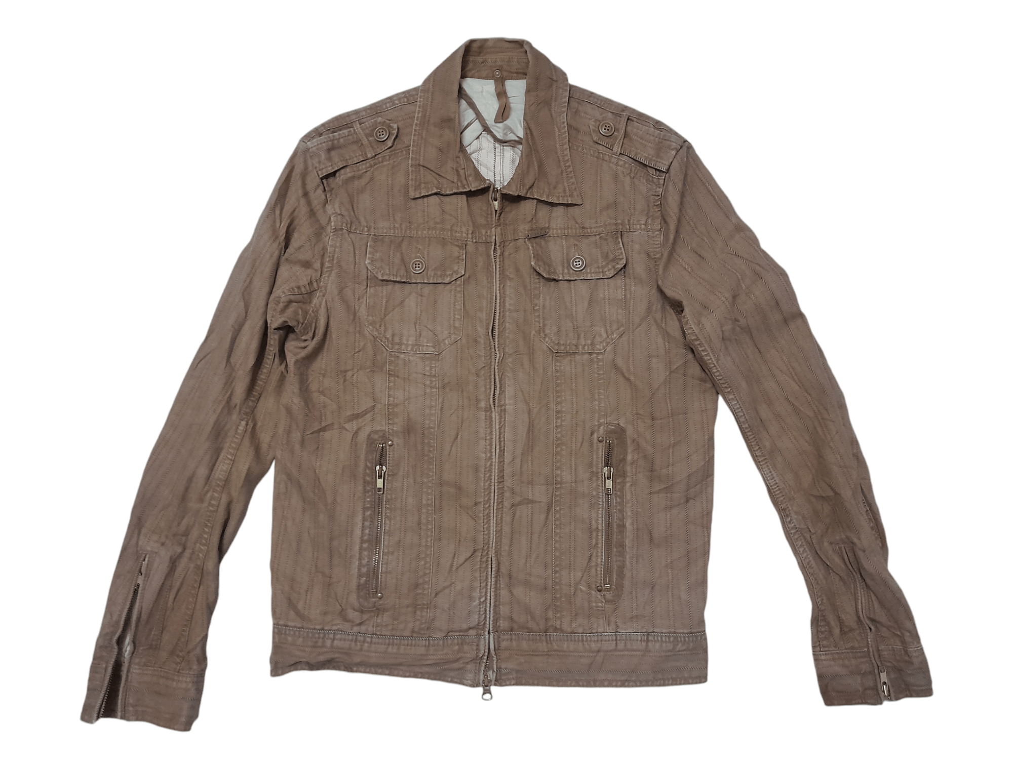 Diesel Diesel Biker Jacket Nicola Formichetti Leather Lining (F342) Size US M / EU 48-50 / 2 - 3 Thumbnail