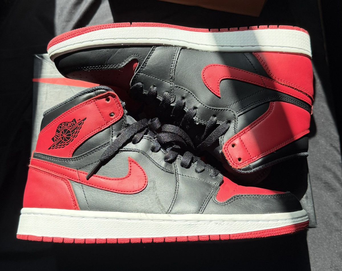 Jordan Brand Jordan 1 retro Bred Size US 9 / EU 42 - 3 Thumbnail