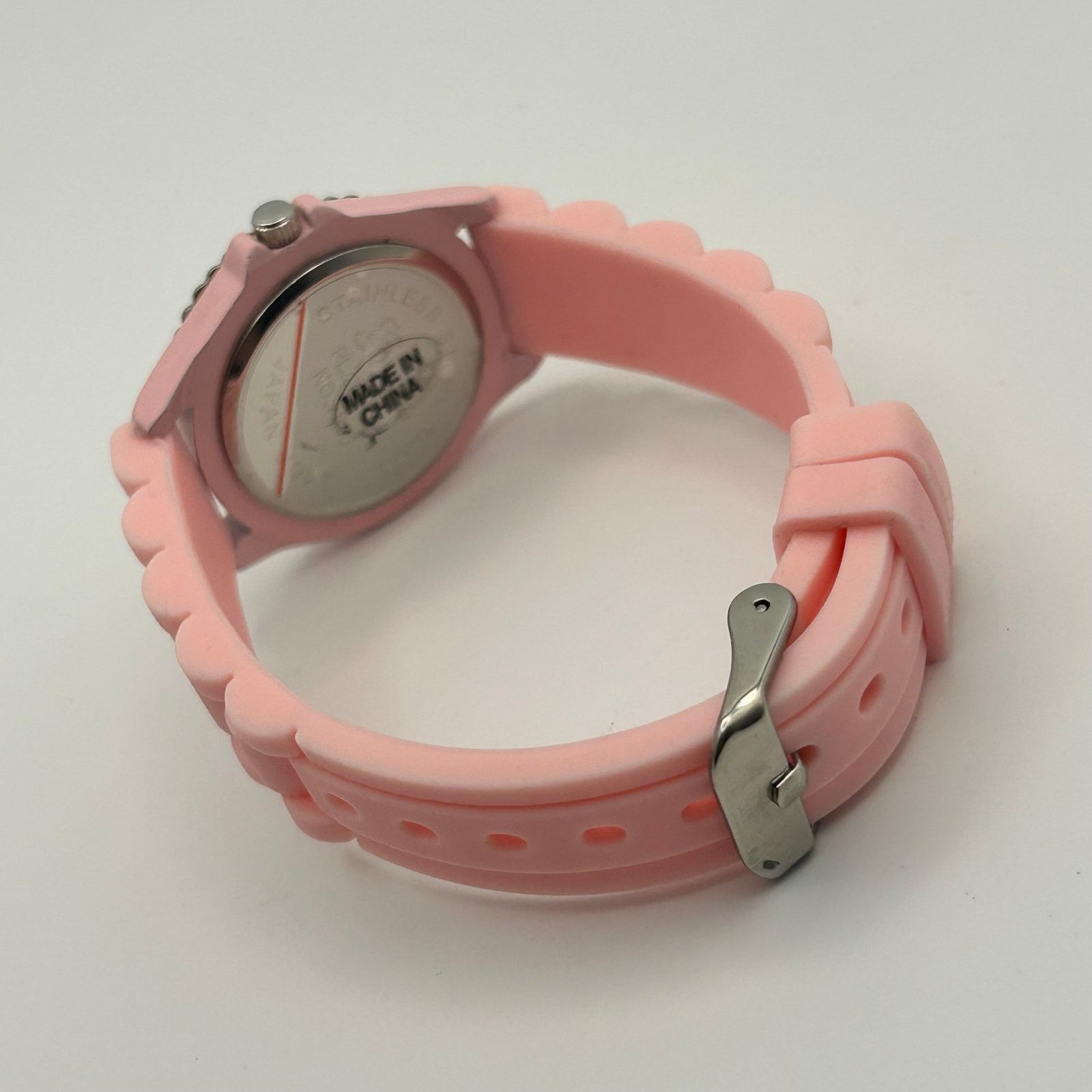Geneva Geneva Crystal Rhinestone Breast Cancer Awareness Watch Size ONE SIZE - 5 Thumbnail