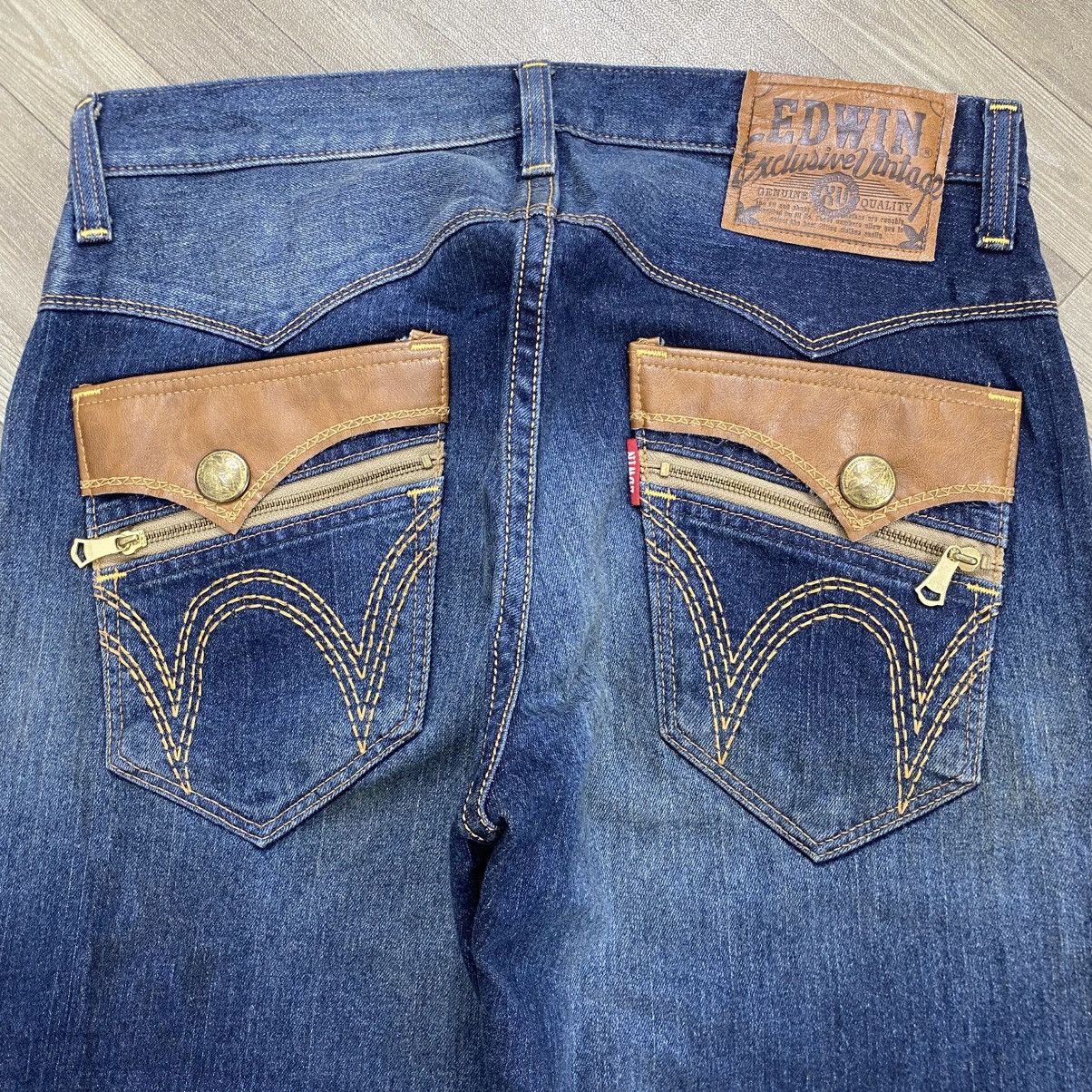 Edwin Y2K Edwin Exclusive Vintage XV Faded Baggy Jeans Size US 34 / EU 50 - 15 Thumbnail