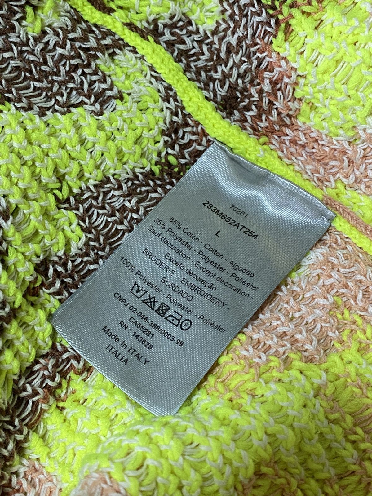Dior Knit Sweater x Cactus Jack Size US M / EU 48-50 / 2 - 10 Thumbnail