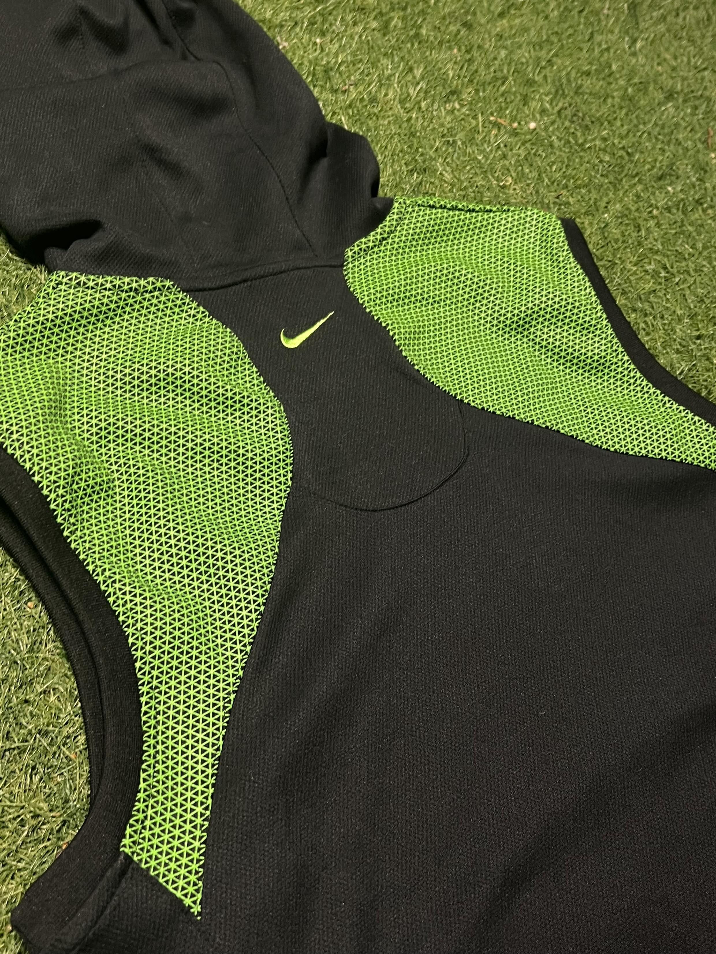 Nike Nike Shox Vintage Sleeveless 2000Hoodie Black Y2K Size US M / EU 48-50 / 2 - 4 Thumbnail