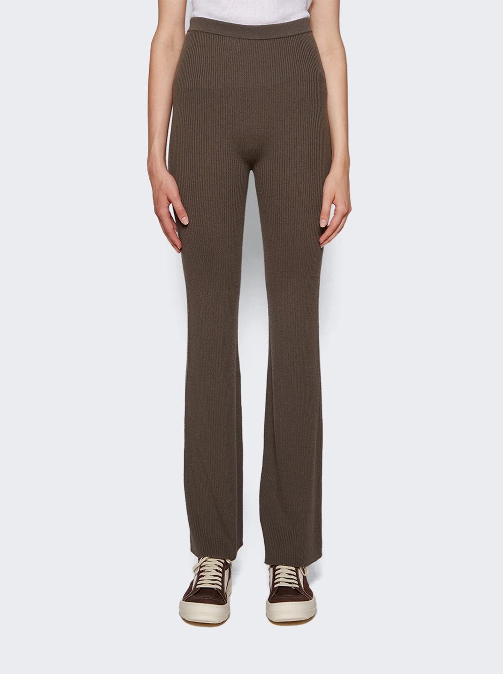Rick Owens o1mle0426 Knit Leg Pants in Gray Size 32" / US 10 / IT 46 - 3 Thumbnail