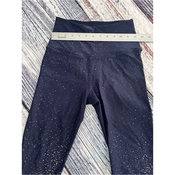 Beyond Yoga Beyond Yoga Navy and Ombre Gold Speckle Leggings Size 30" / US 8 / IT 44 - 7 Thumbnail