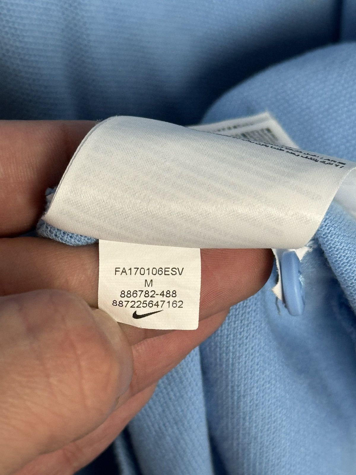 Nike Manchester City Training Football Jersey Size US M / EU 48-50 / 2 - 16 Thumbnail