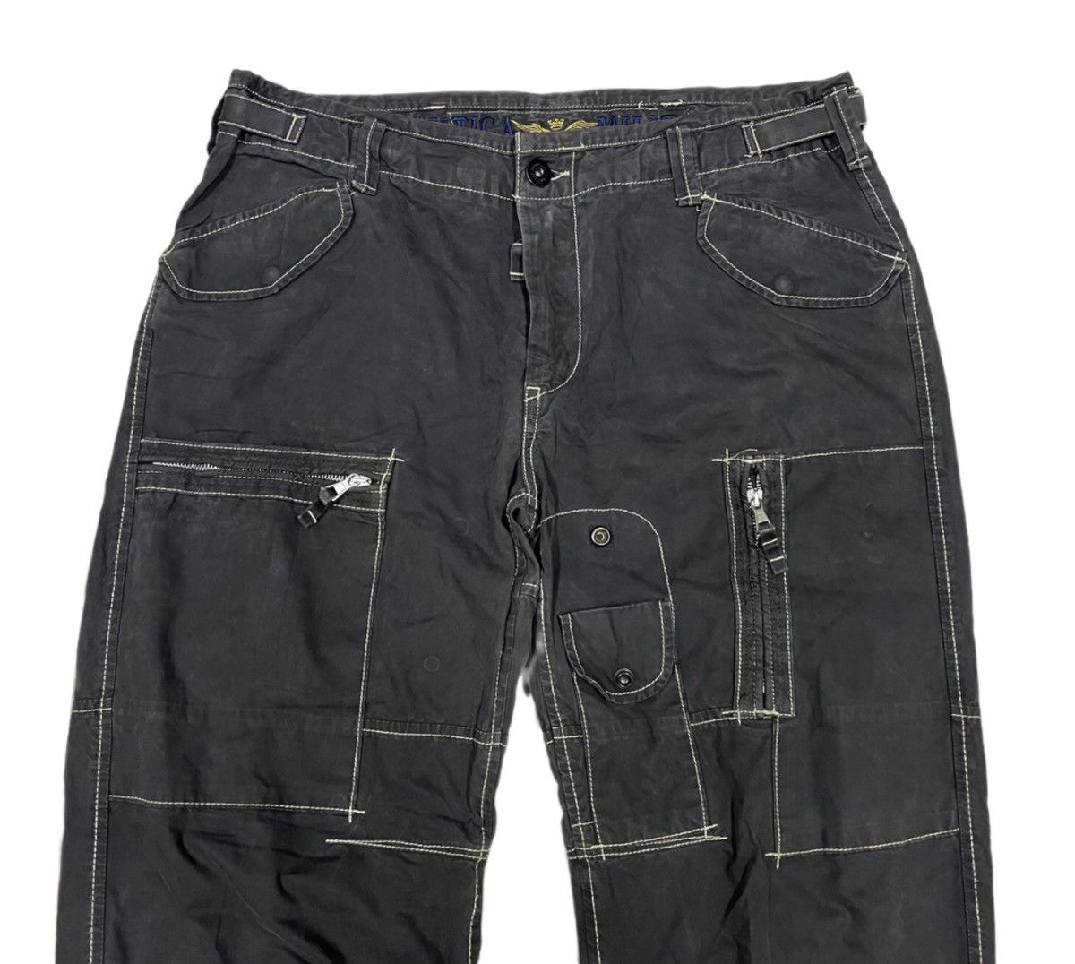 Aeronautica Militare AERONAUTICA MILITARE Very Rare Multipocket Military Cargo Size US 36 / EU 52 - 3 Thumbnail
