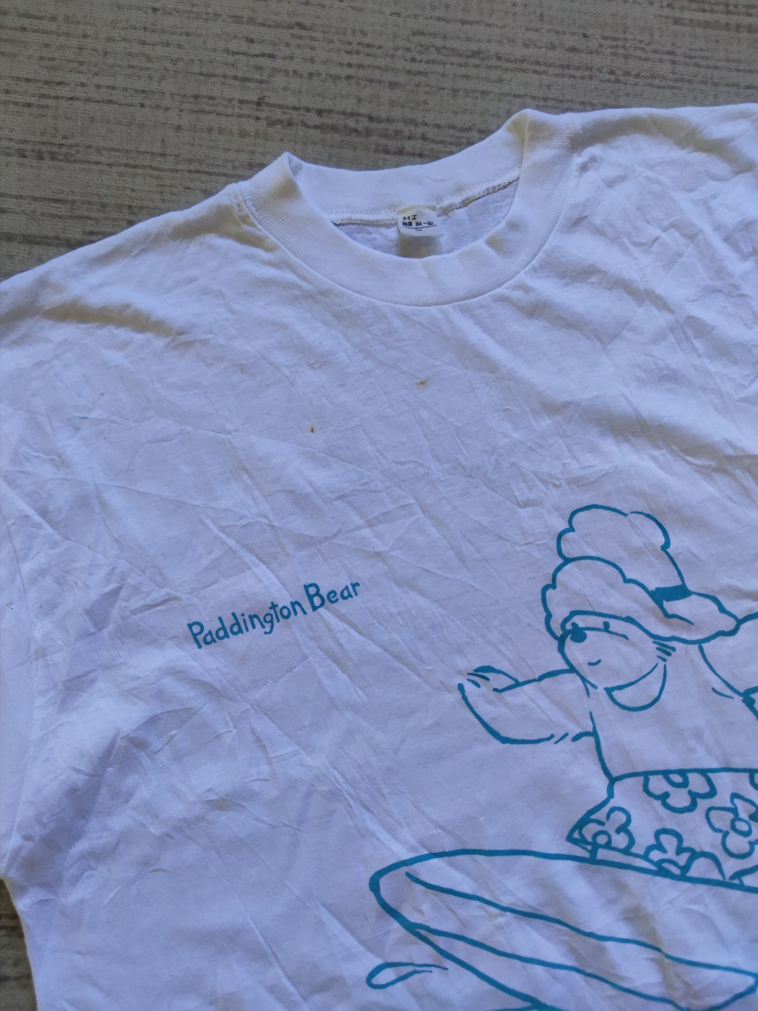 Vintage Vintage 1996 Paddington Bear in Summer T Shirt Size US M / EU 48-50 / 2 - 4 Thumbnail