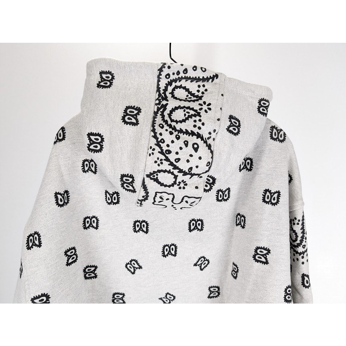 Rhude o1rshd1 Rhude Bandana Hoodie in Heather Grey Size US L / EU 52-54 / 3 - 12 Thumbnail