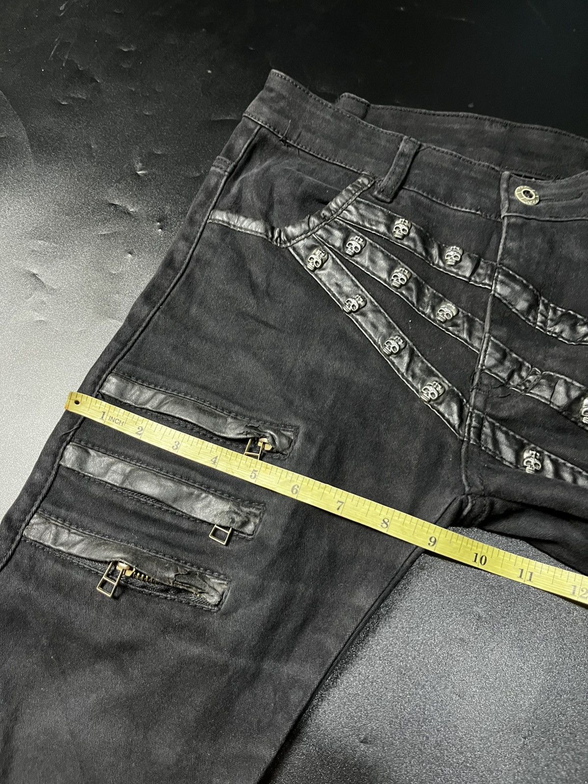Japanese Brand Japanese gothic Skull style yohji Size US 30 / EU 46 - 14 Thumbnail