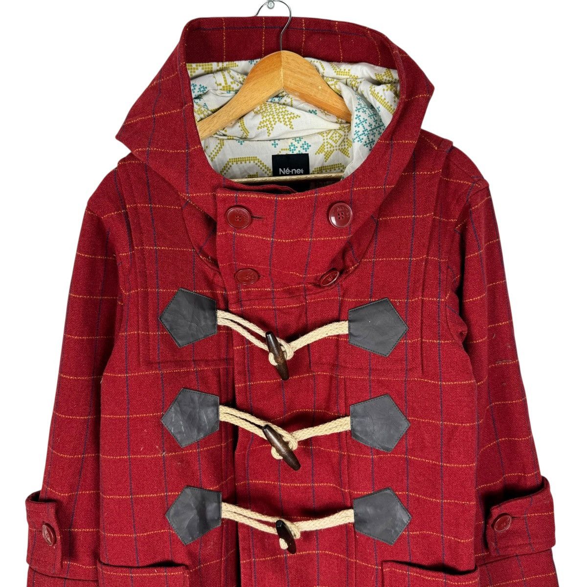 Issey Miyake 🌟NE NET ISSEY MIYAKE HOODIE DUFFLE LONG JACKET Size US M / EU 48-50 / 2 - 3 Thumbnail