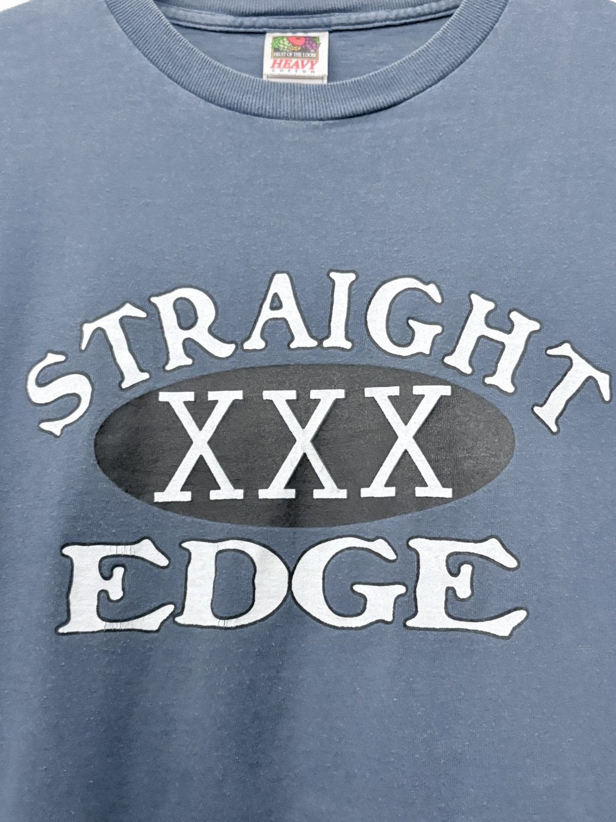 Vintage 90’s Straight Edge XXX Vintage Tee Shirt Punk Rock Band Size US M / EU 48-50 / 2 - 3 Thumbnail