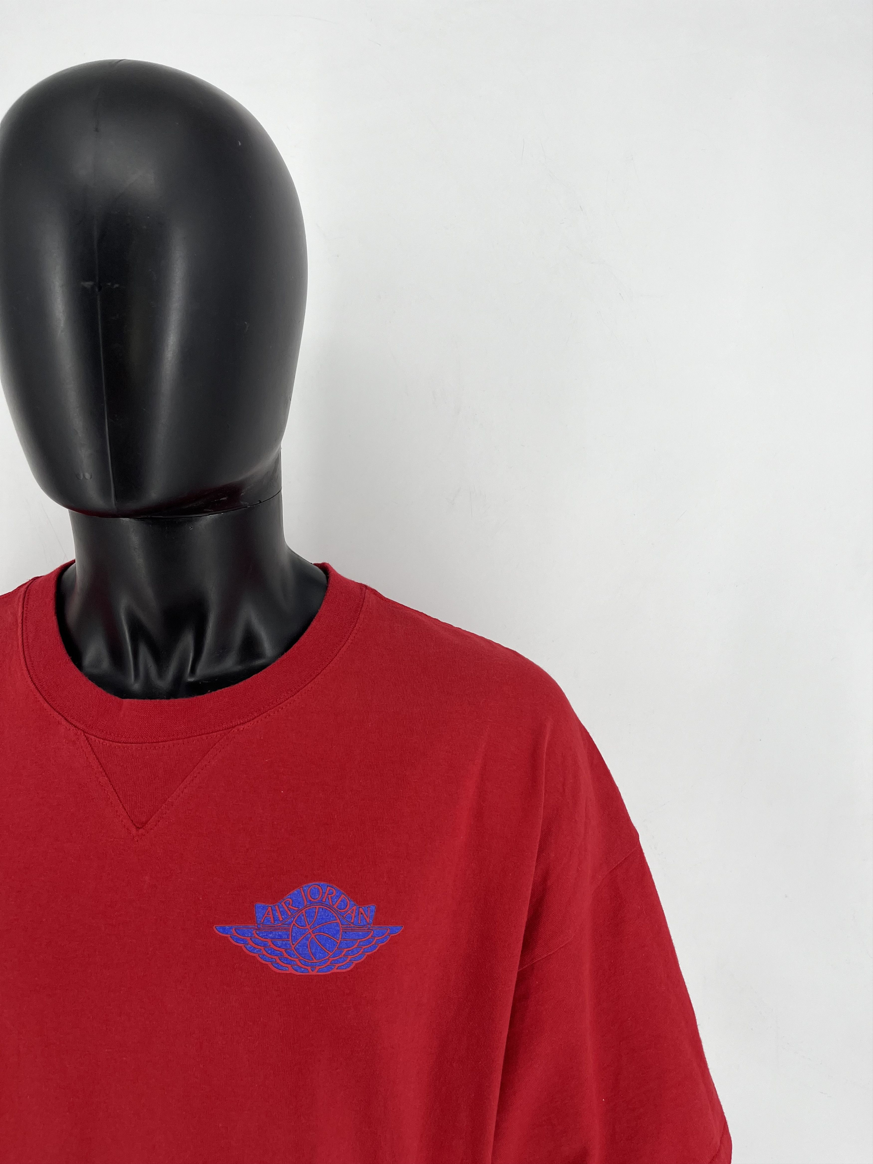 AJ Air Jordan Double Side Flight Shirt Jump Man Big Size XXL