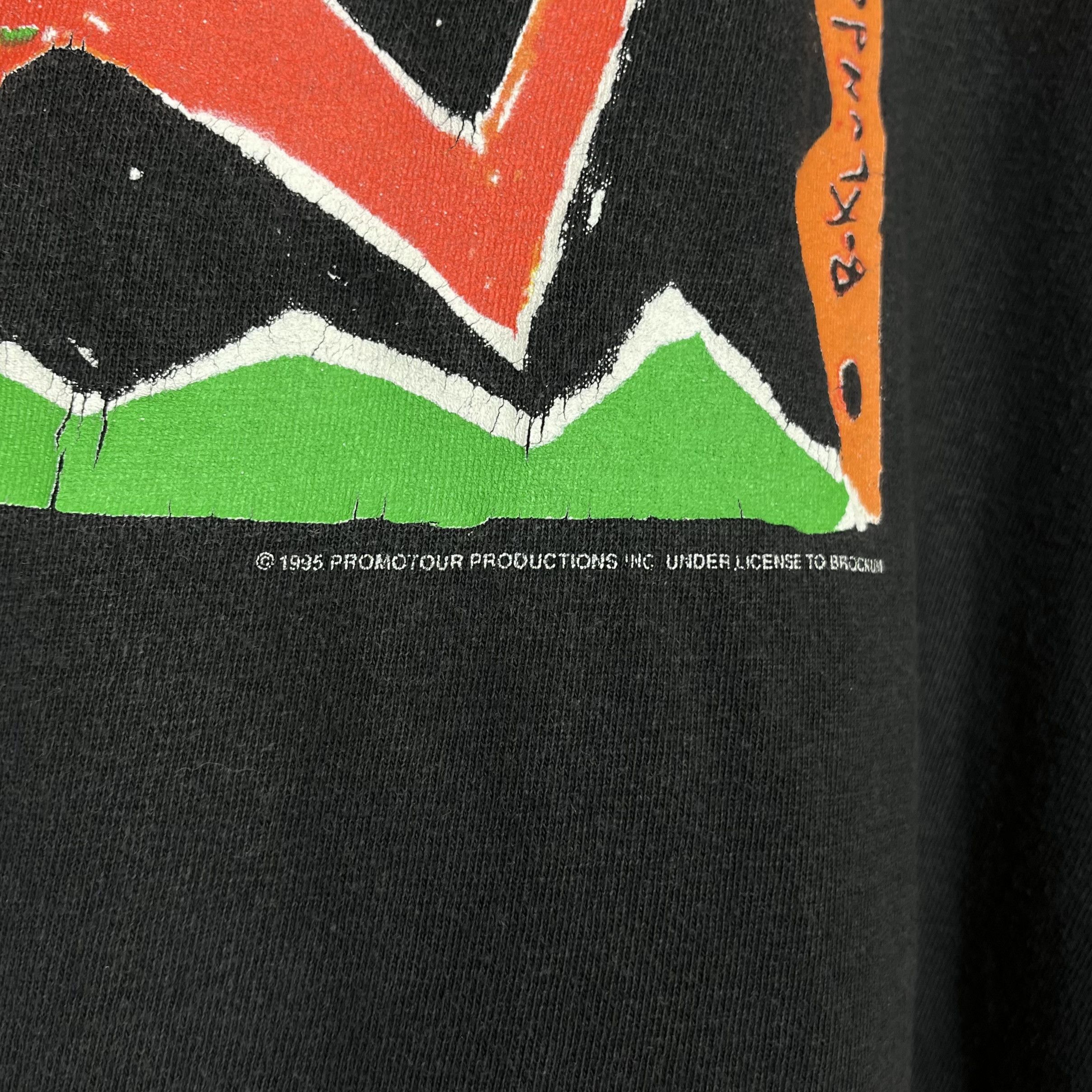 Band Tees Vintage Rolling Stones Voodoo Lounge Tour T Shirt 1995 Size US XL / EU 56 / 4 - 8 Thumbnail