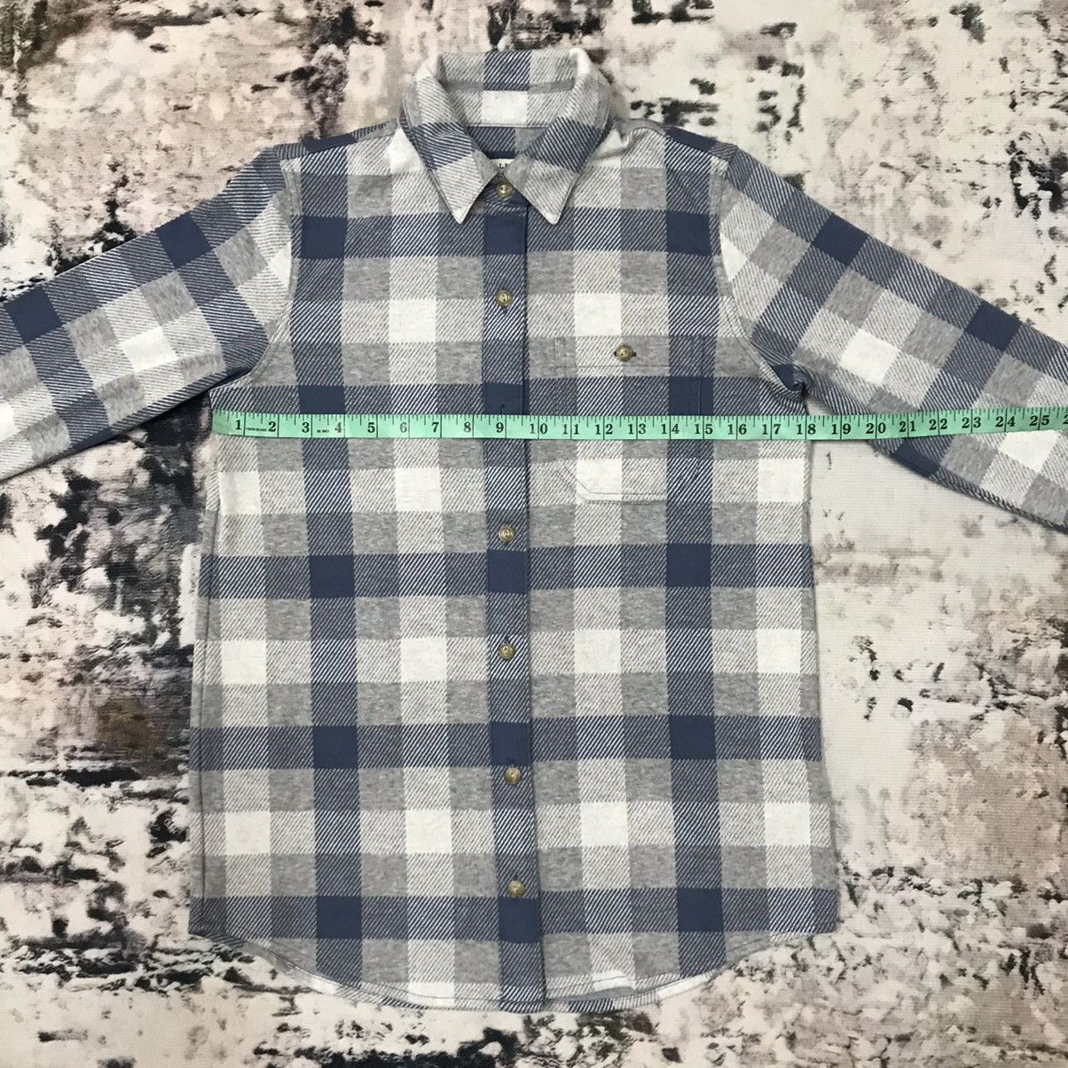 Japanese Brand × L.L. Bean × Vintage Vintage L.L Bean Three Blend Button Up Flannel Shirt Size US S / EU 44-46 / 1 - 12 Thumbnail