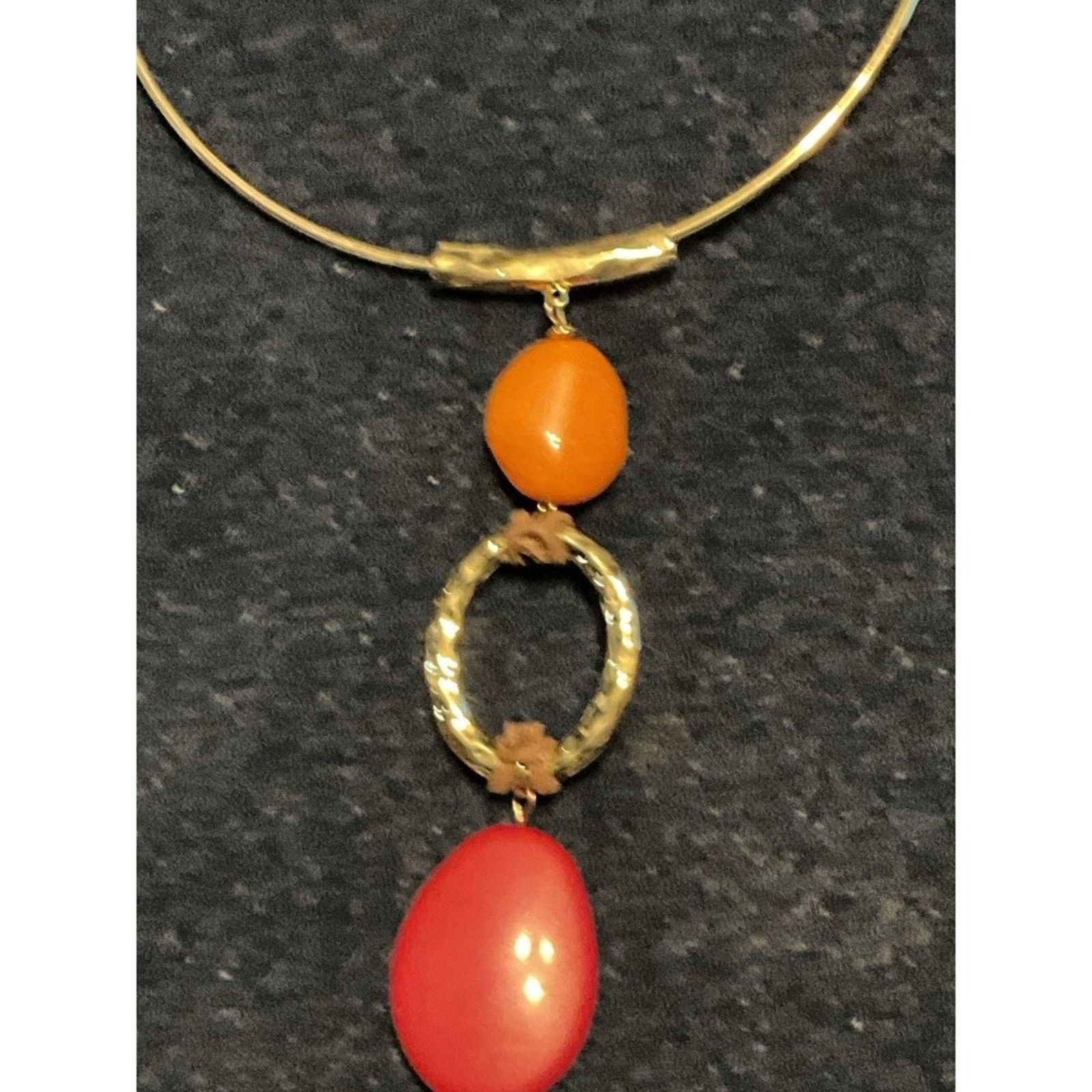 Other Erica Lyons New On Card Vintage Statement Torque Necklace Size ONE SIZE - 3 Thumbnail