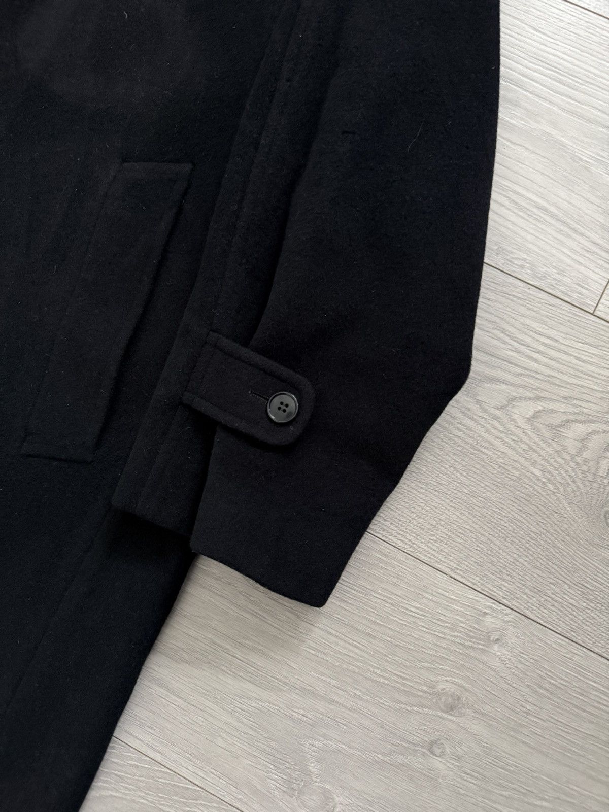 Armani Giorgio Armani 1980s Balmacaan Wool Overcoat Size M Size US M / EU 48-50 / 2 - 10 Thumbnail