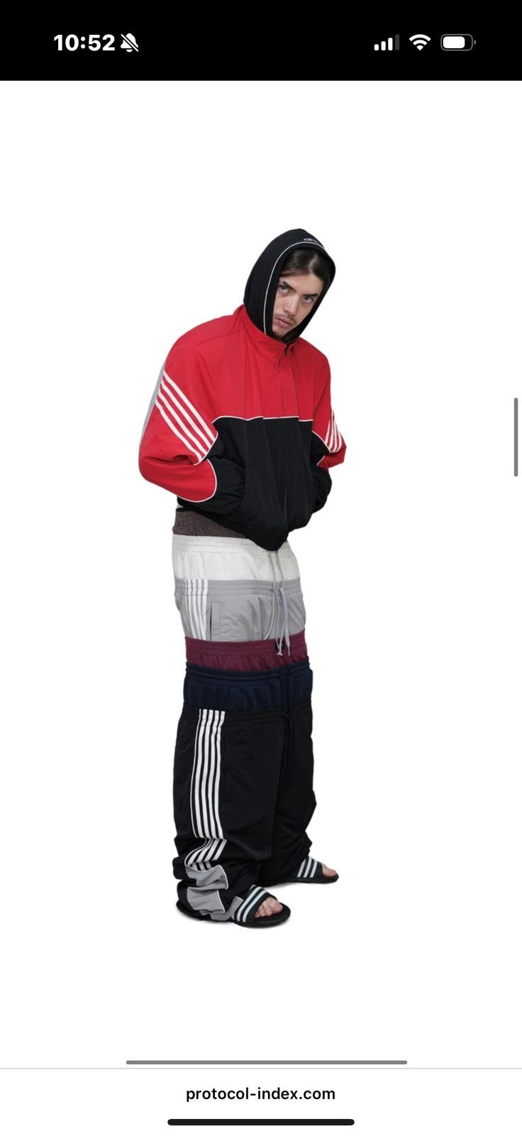 Other Protocol Index Sports Track Jacket - Red Size US S / EU 44-46 / 1 - 3 Thumbnail