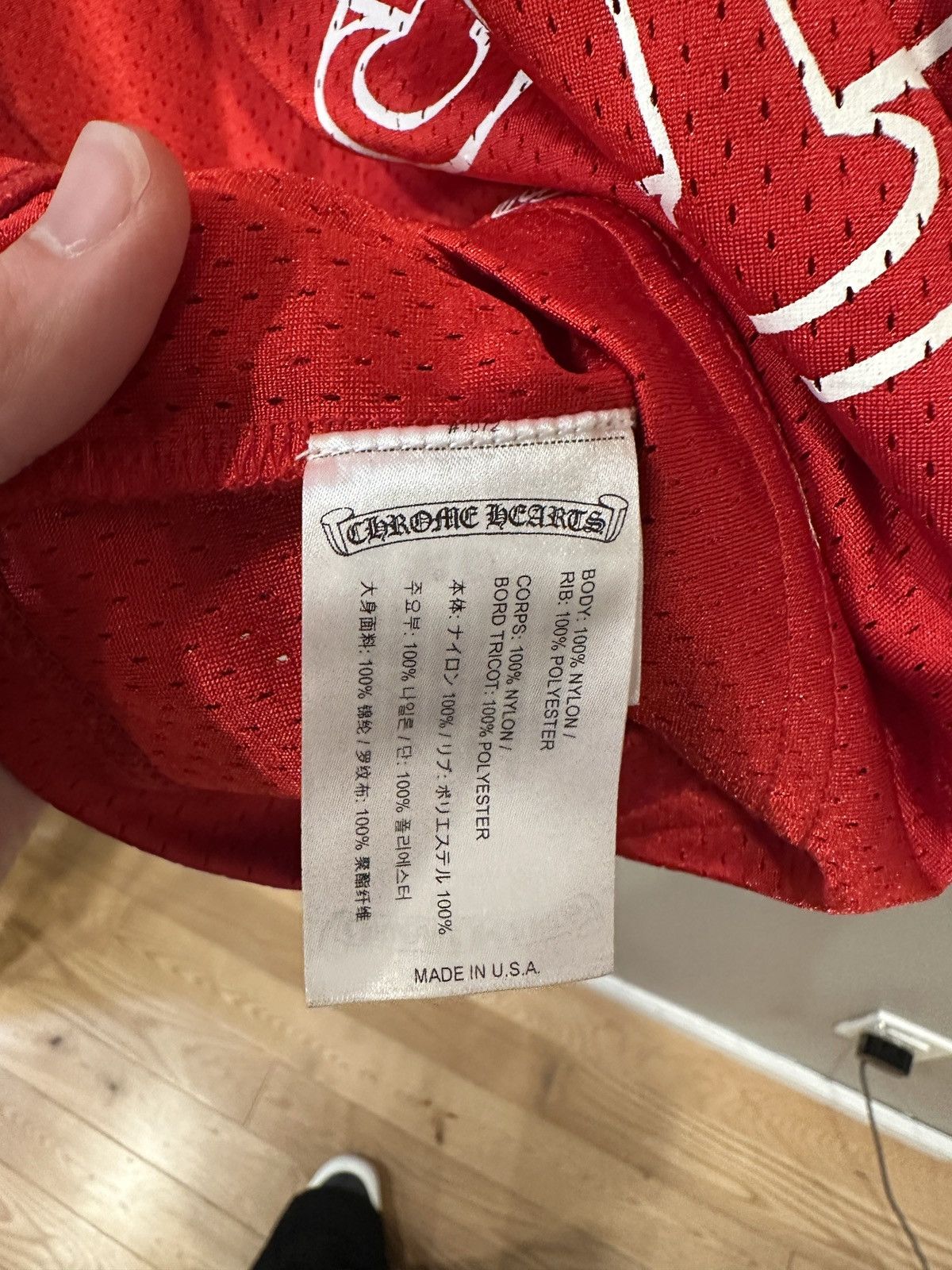 Chrome Hearts Chrome Hearts Matty Form Red Jersey Size US S / EU 44-46 / 1 - 7 Thumbnail