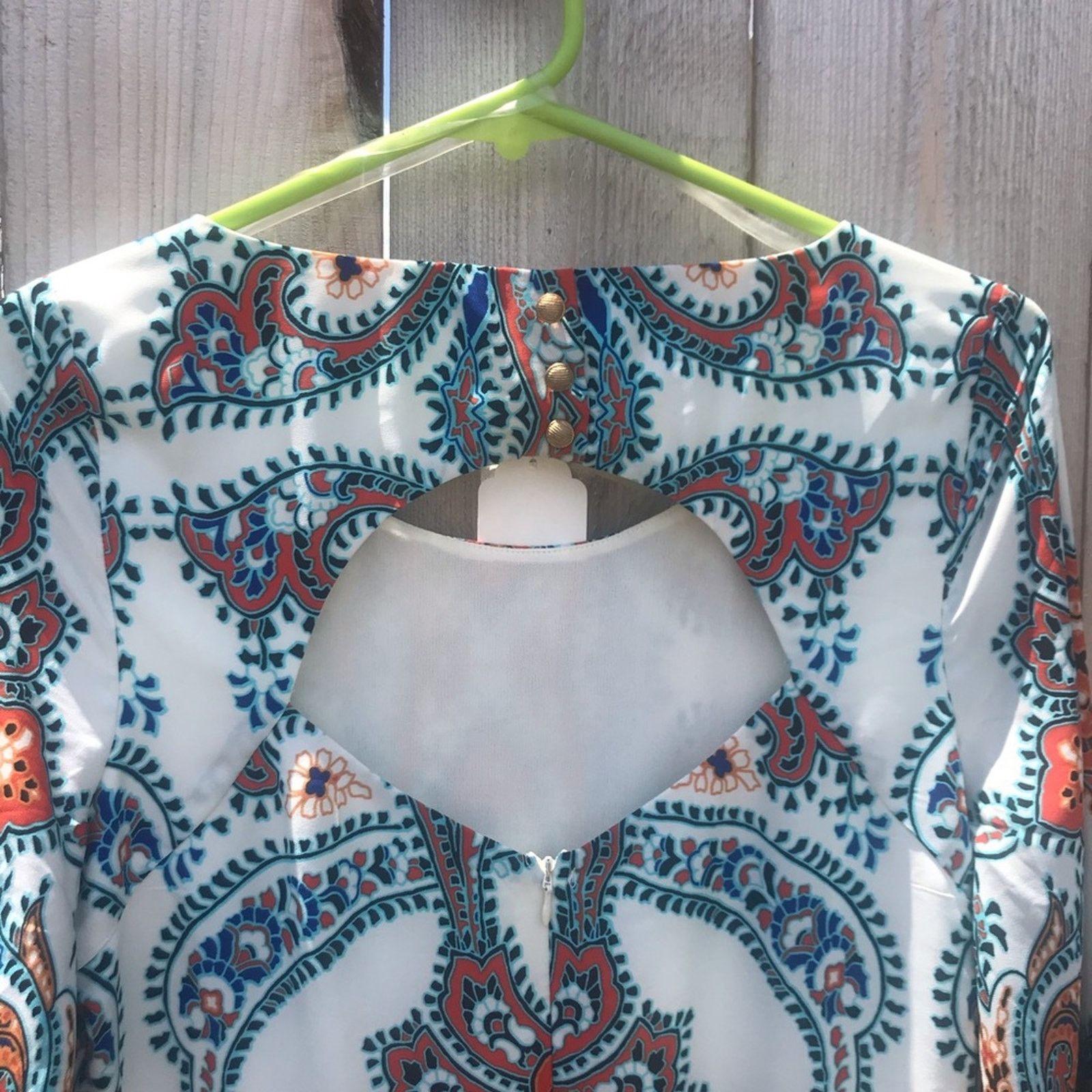 Other Modcloth Pink Owl floral paisley tunic dress NEW Size M / US 6-8 / IT 42-44 - 5 Thumbnail