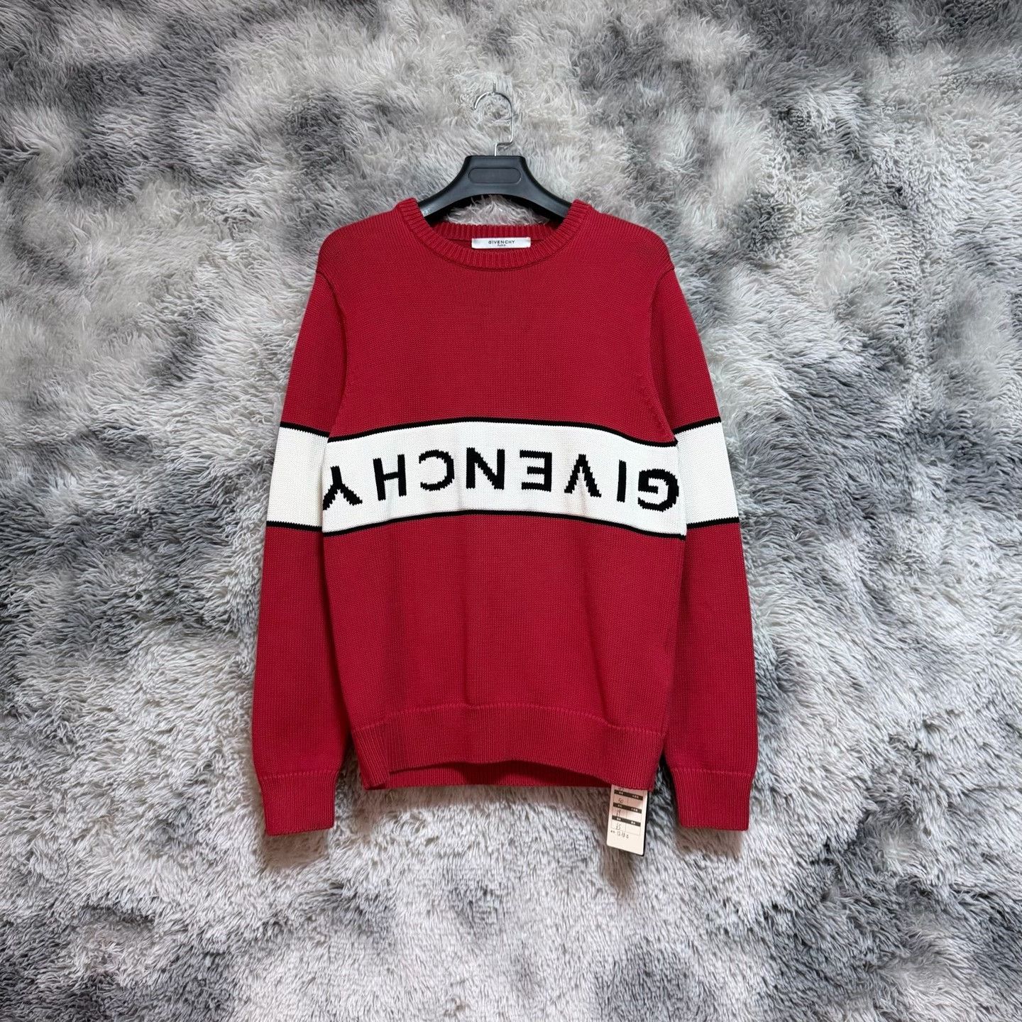 Givenchy Givenchy Red Sweater Designer Casual Size US M / EU 48-50 / 2 - 1 Thumbnail