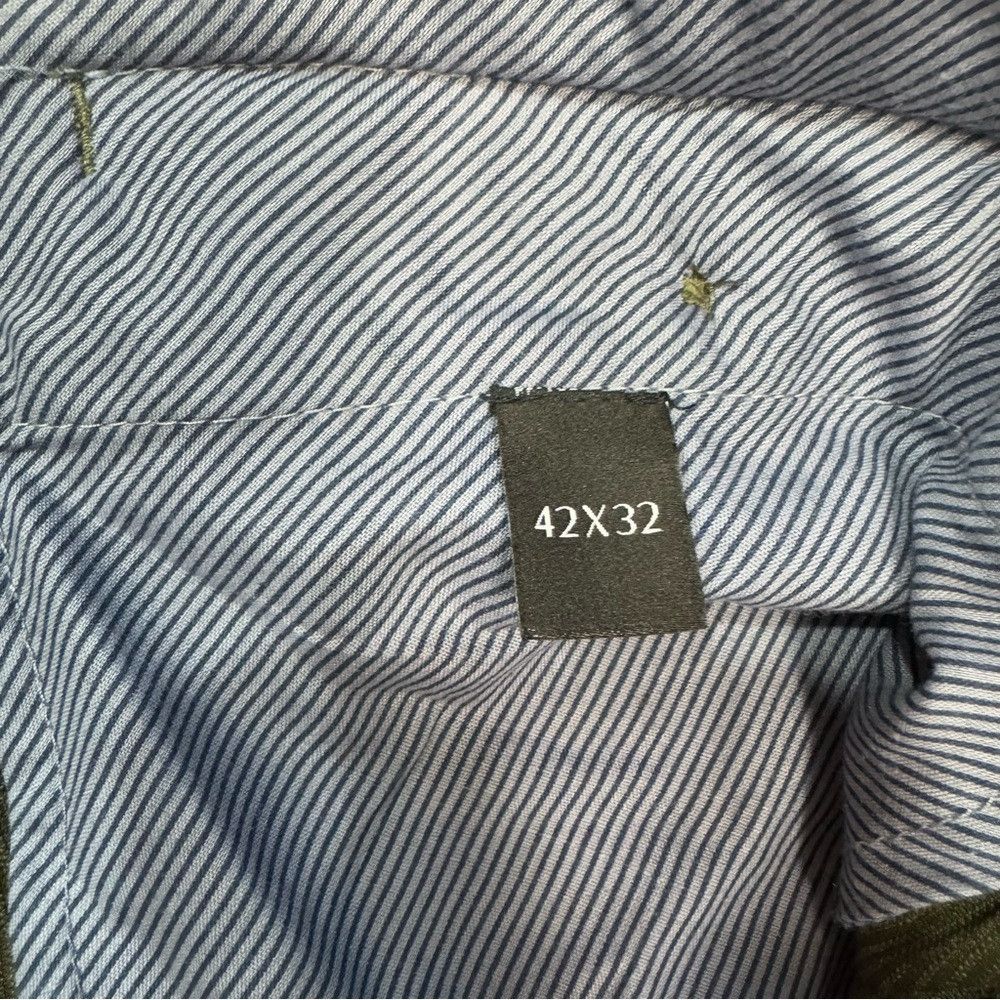 Paul Fredrick NWT New Paul Fredrick Corduroy Pleated Sage Olive Pants Siz Size US 42 / EU 58 - 7 Thumbnail