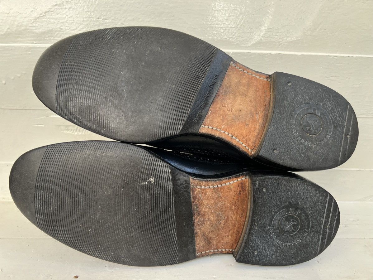 Allen Edmonds Allen Edmonds MacNeil Black Leather Shell Cordovan Wingtip Size US 9.5 / EU 42-43 - 10 Thumbnail