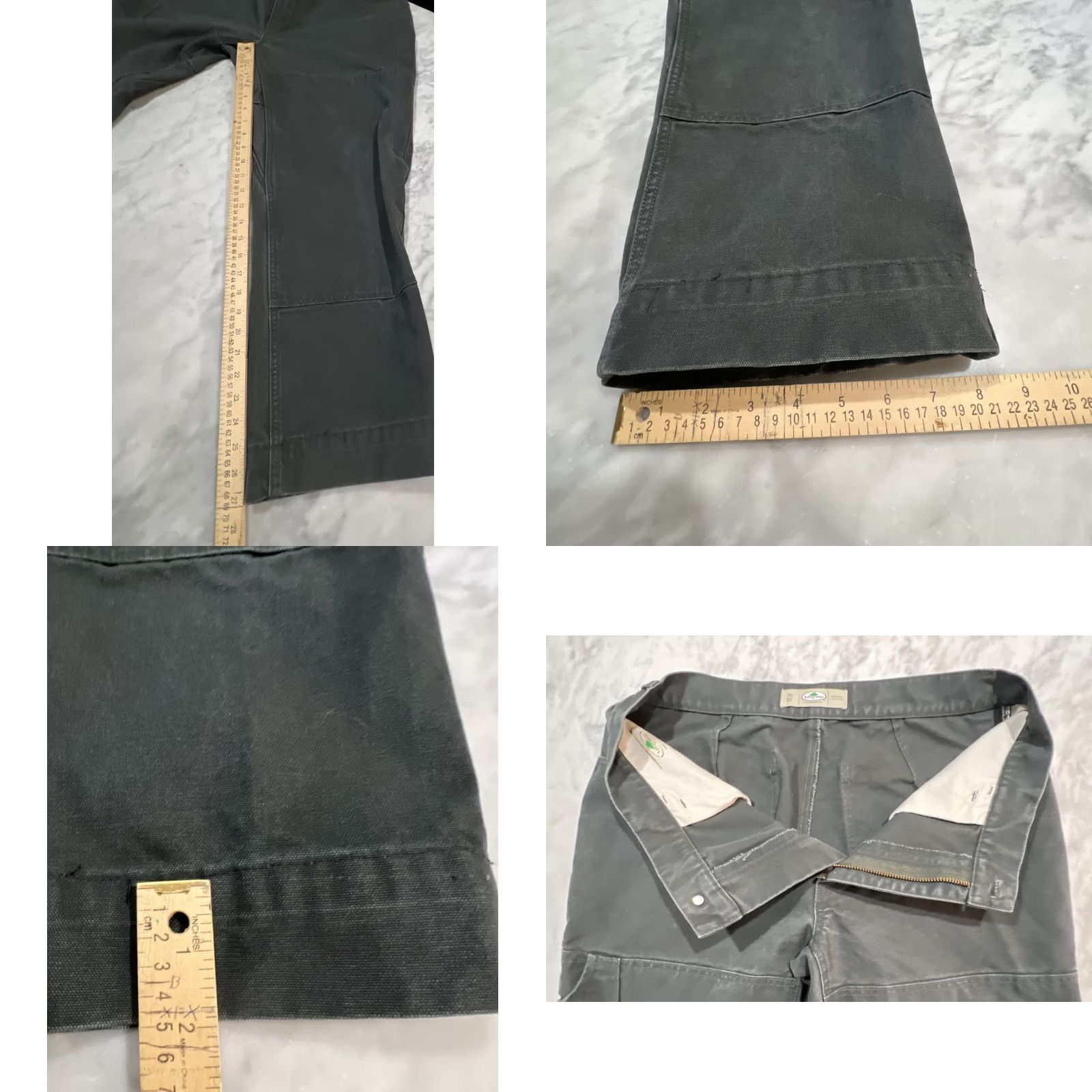Vintage VINTAGE Arborwear Double Knee Women’s Pant Size 16 Style 152220 Shortened 27” Dark Green Size 38" / US 16 / IT 52 - 9 Thumbnail