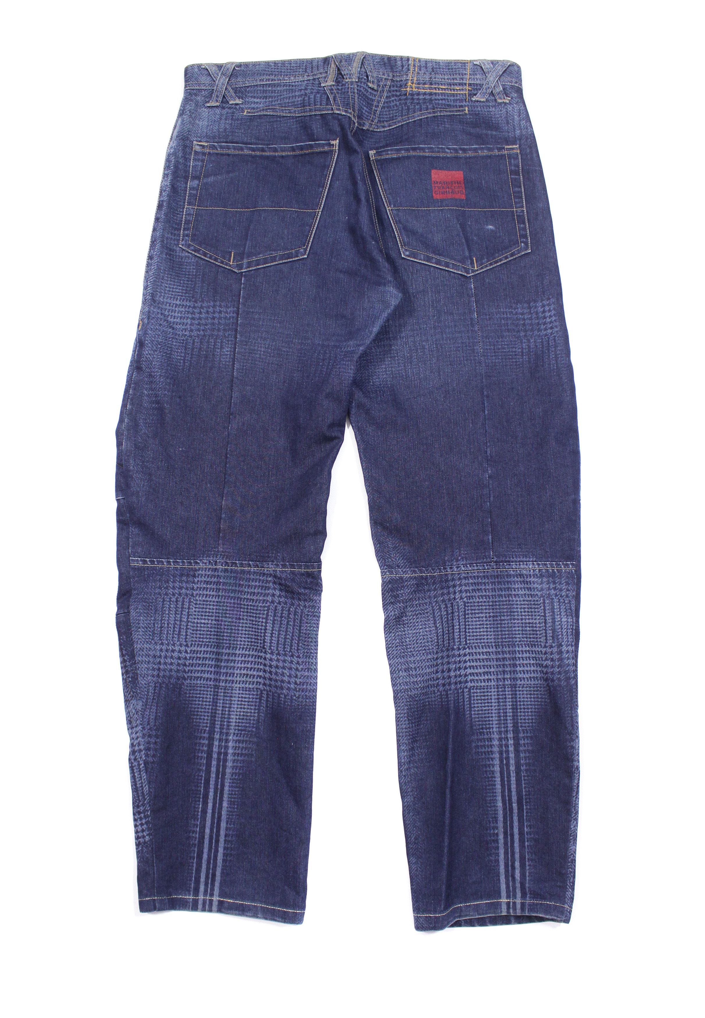 Marithe + Francois Girbaud 00S Pattern Logo Jeans Vintage Size US 31 - 2 Thumbnail