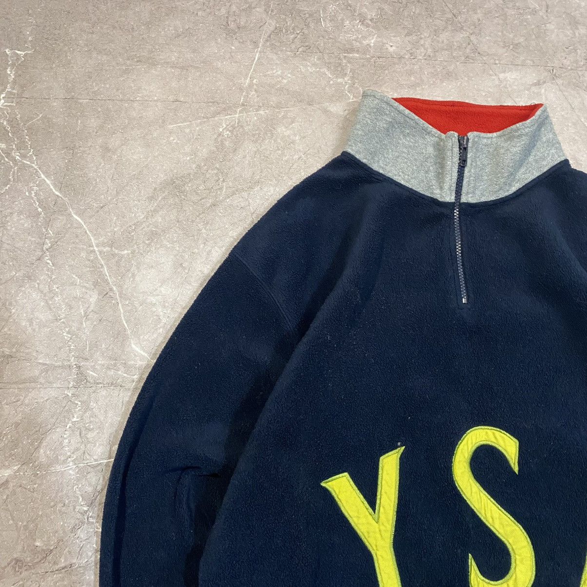 Yves Saint Laurent VINTAGE YVES SAINT LAURENT FLEECE JACKET BIG LOGO 00S Size US XL / EU 56 / 4 - 2 Thumbnail