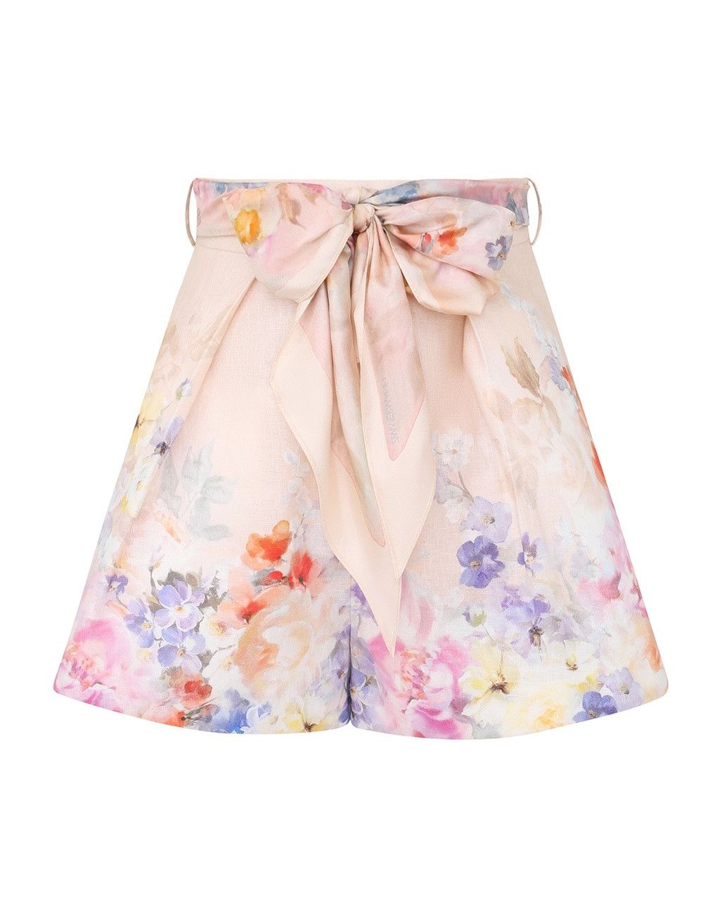 Zimmermann oc11z1025 Crush Tuck Short in Multicolor Size 30" / US 8 / IT 44 - 1 Thumbnail