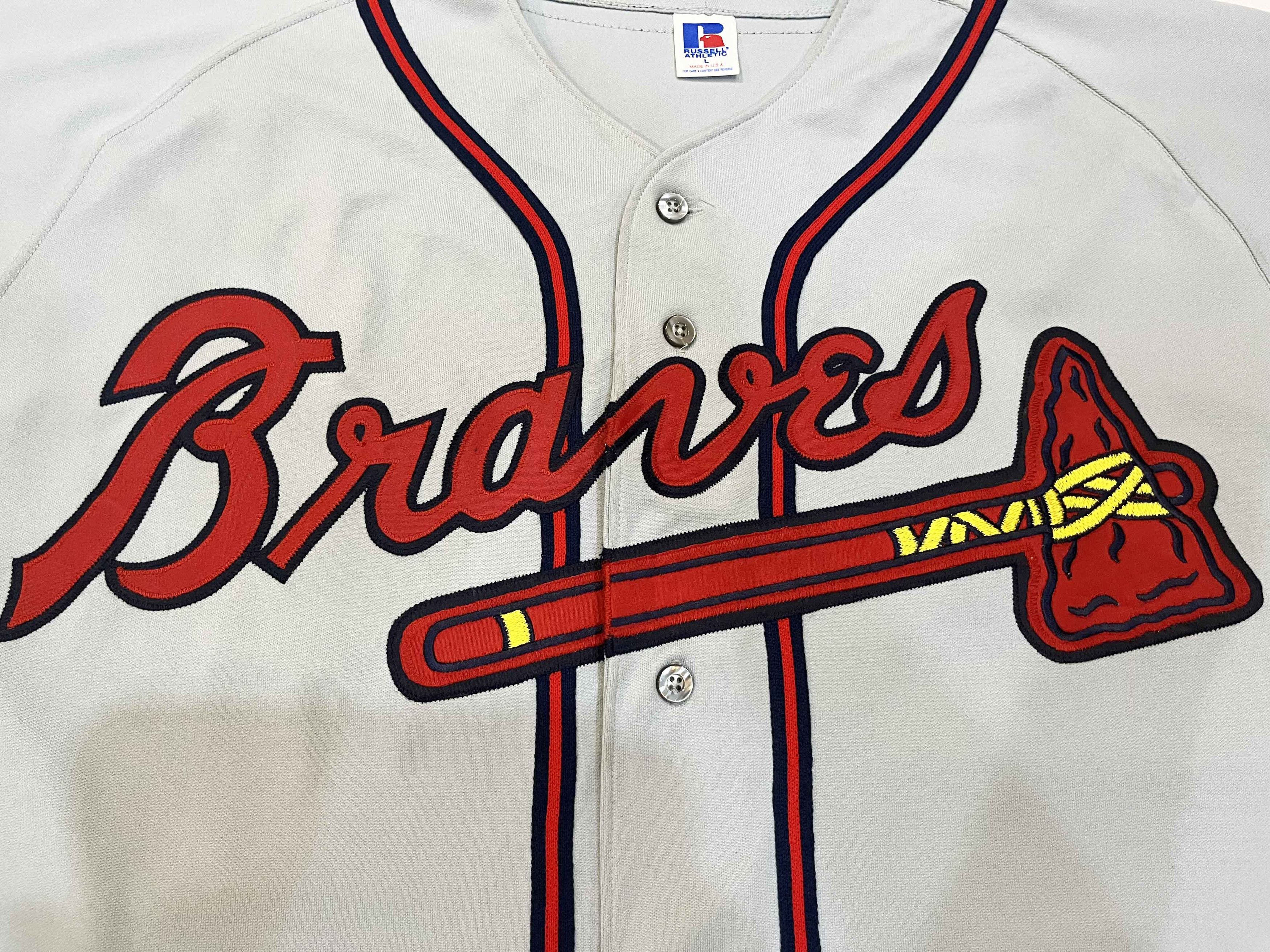 Vintage Russell Athletic MLB Atlanta Braves #7 Jersey