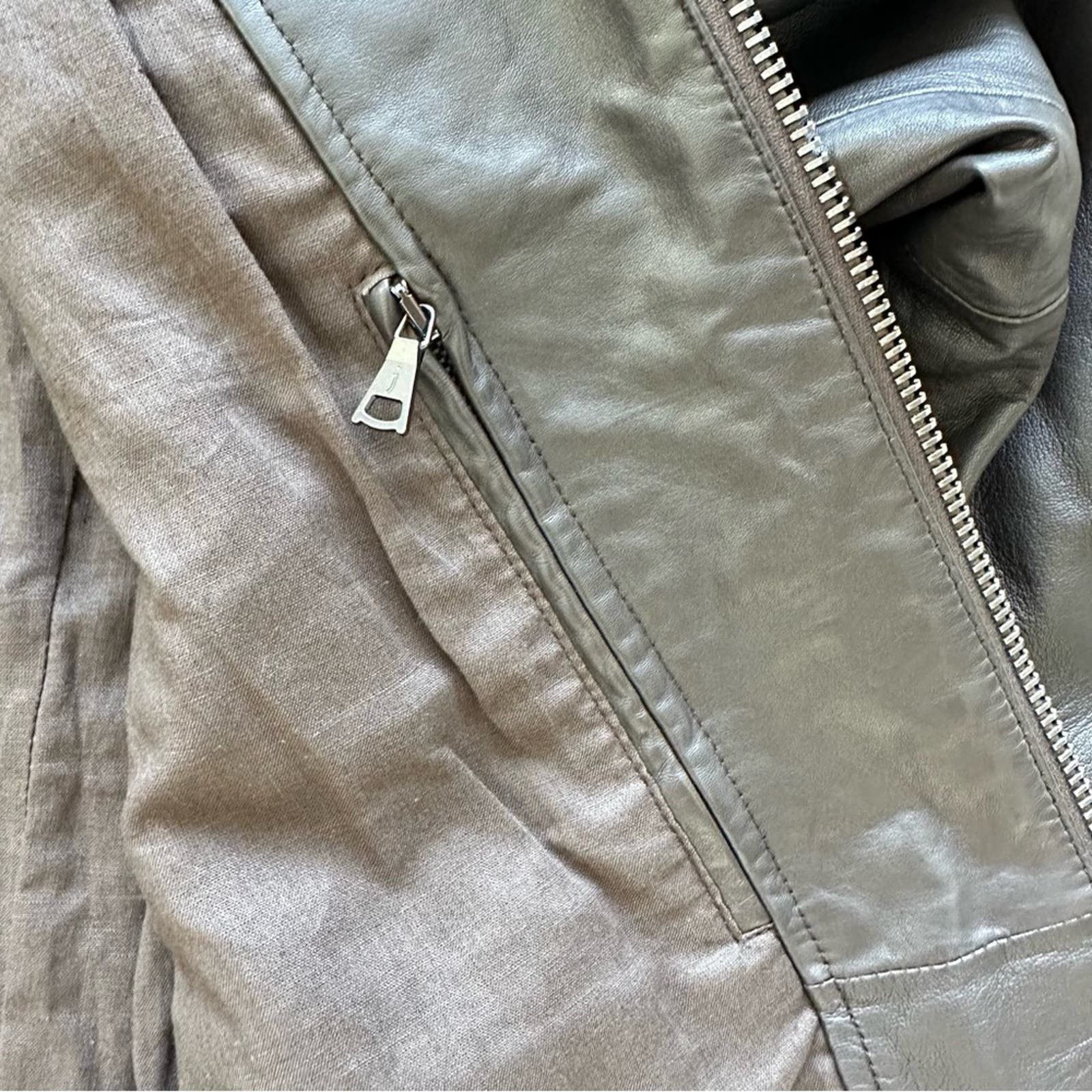NWT! John Varvatos men’s leather jacket 48 EU or M 2600$!!