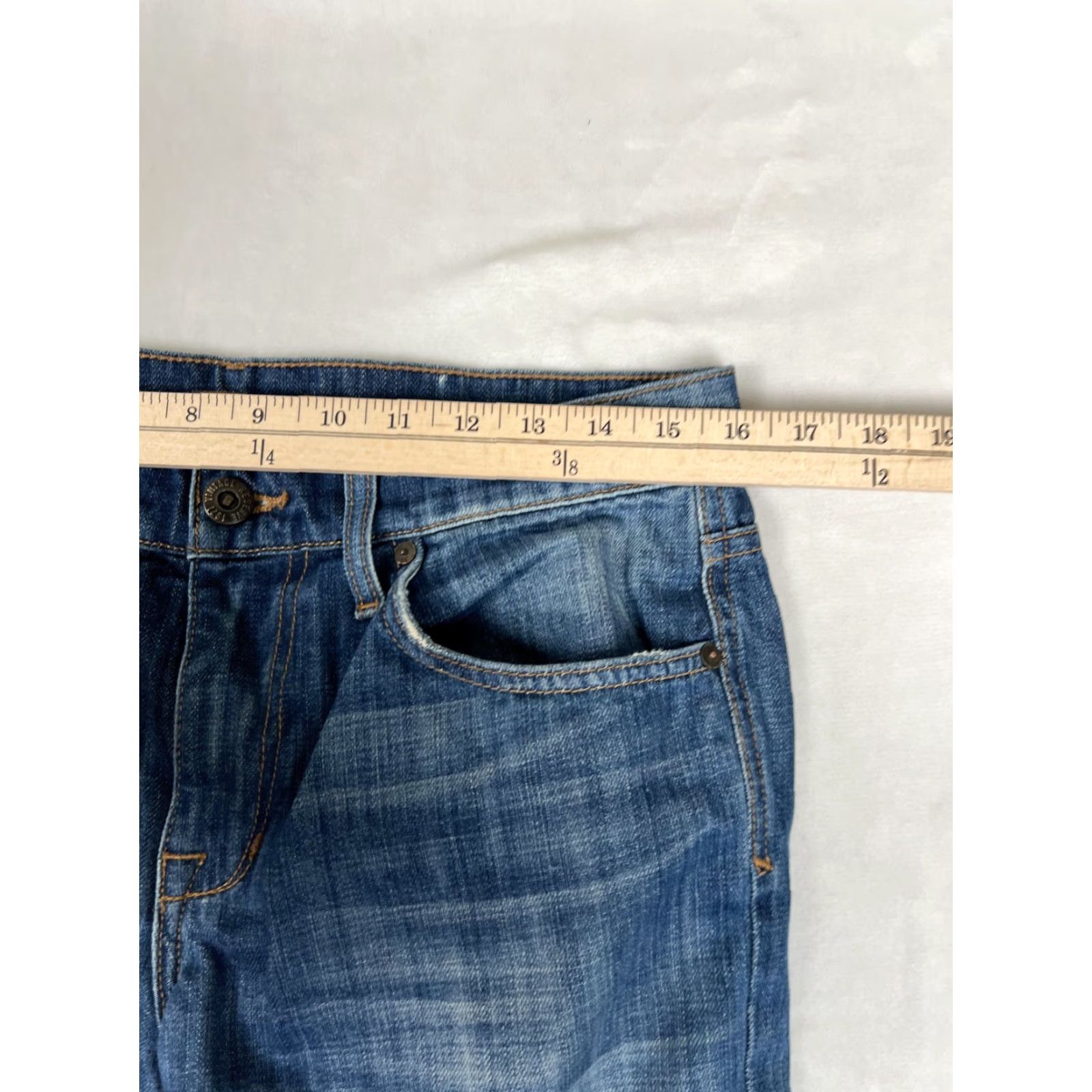 Vintage Joe's Jeans Forni Slim Straight Vintage Reserve 1971 Denim Jeans 30x27 Blue Mens Regular Zip Size US 30 / EU 46 - 3 Thumbnail