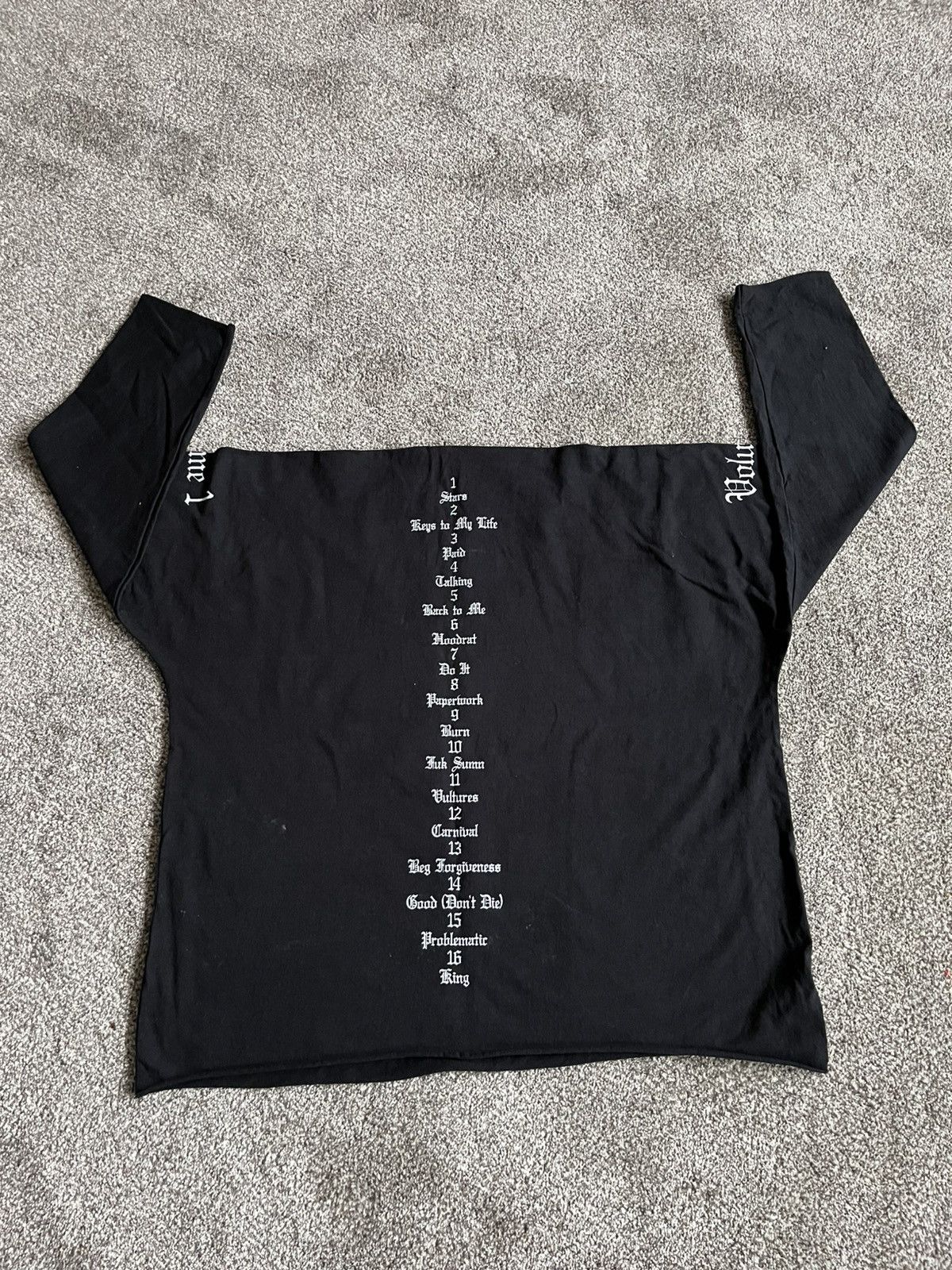 Yeezy Yeezy Vultures V1 Long Sleeve Size US L / EU 52-54 / 3 - 2 Thumbnail