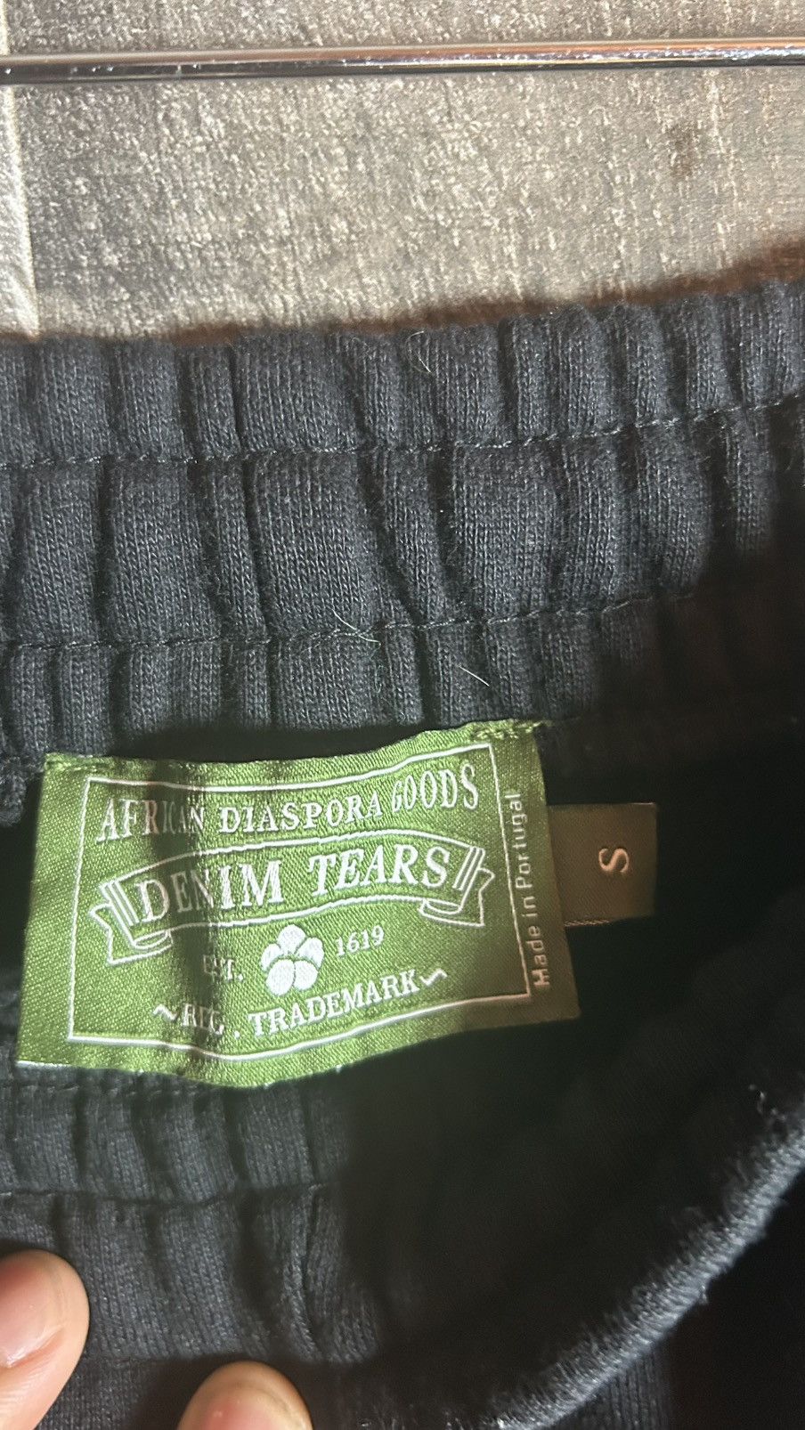 DENIM TEARS Denim Tears Spring Gardens Sweatpants Black Size US 28 / EU 44 - 4 Thumbnail