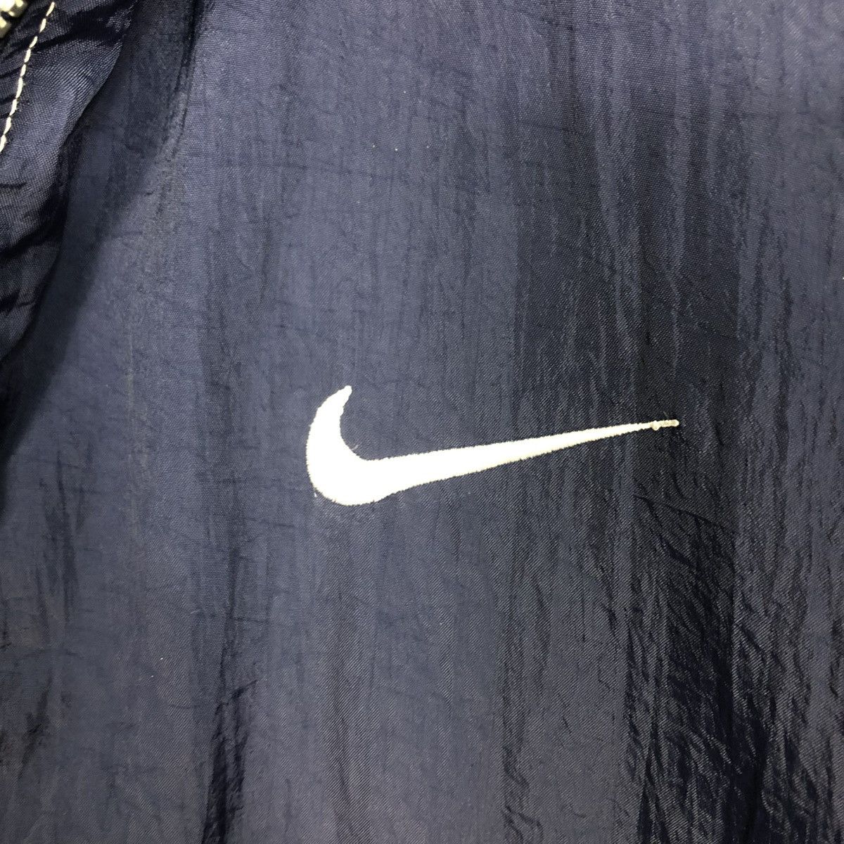 Nike 🔥VINTAGE BOMBER JACKET NIKE HALF ZIPPER BIG SWOOSH Size US M / EU 48-50 / 2 - 17 Thumbnail