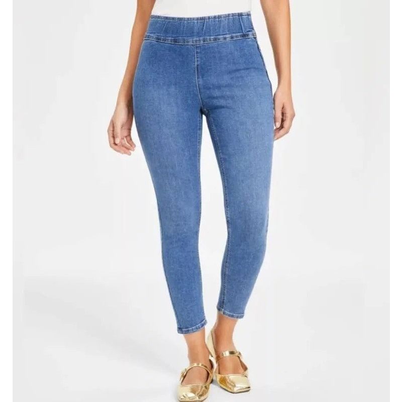 Macys INC International Concepts Skinny Jeans sz 14 NEW # G652 Size 36" / US 14 / IT 50 - 1 Thumbnail