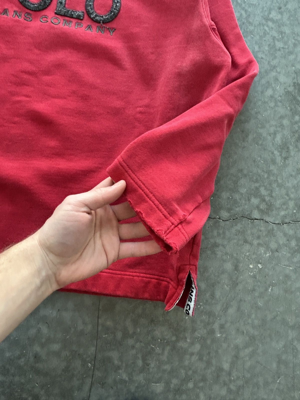 Polo Ralph Lauren Vintage Y2K Polo Jeans Co Spellout Logo Sweatshirt Size US M / EU 48-50 / 2 - 7 Thumbnail
