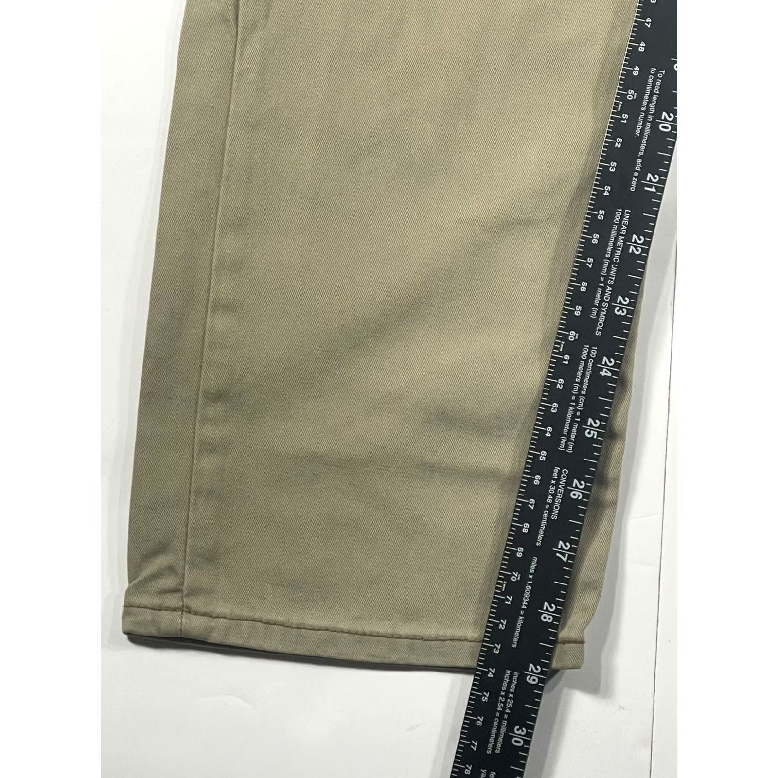 Vintage Arizona Jeans Co. Straight Cut Men’s Beige Cotton Denim Jeans Size 29Wx30L Size US 29 - 6 Thumbnail