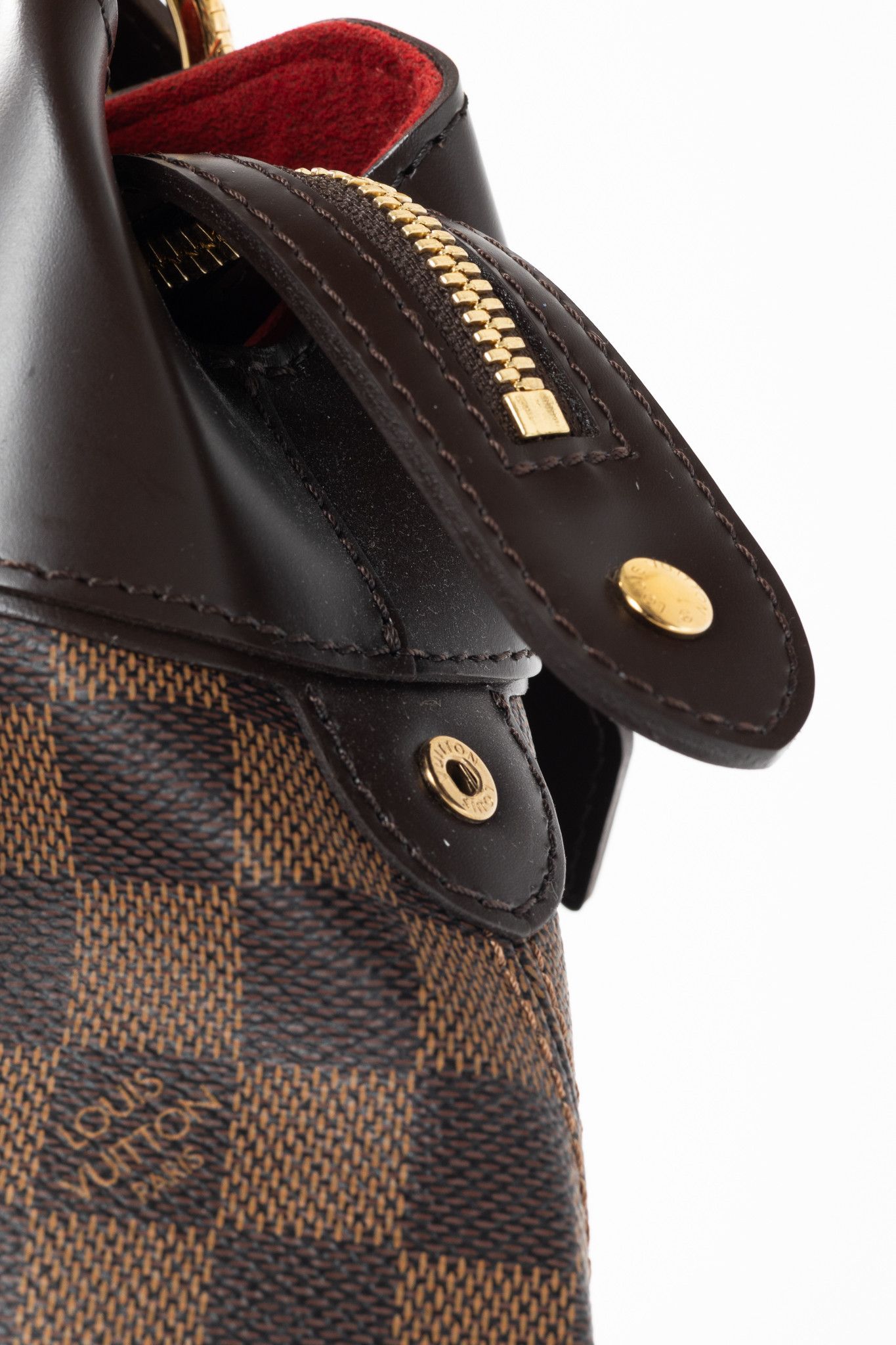 Louis Vuitton Louis Vuitton Sistina PM Damier Ebene Canvas Handbag Size ONE SIZE - 8 Thumbnail