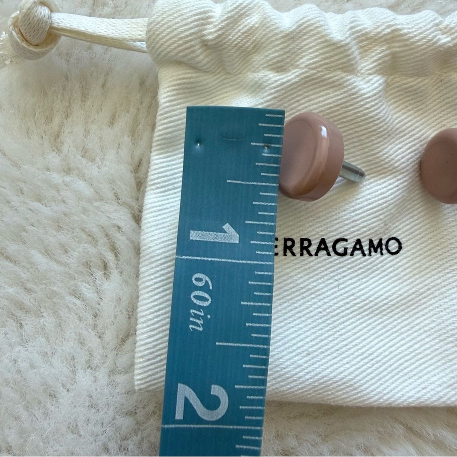 Salvatore Ferragamo NEW Salvatore Ferragamo Heel Tips Replacement Authentic Size ONE SIZE - 2 Thumbnail