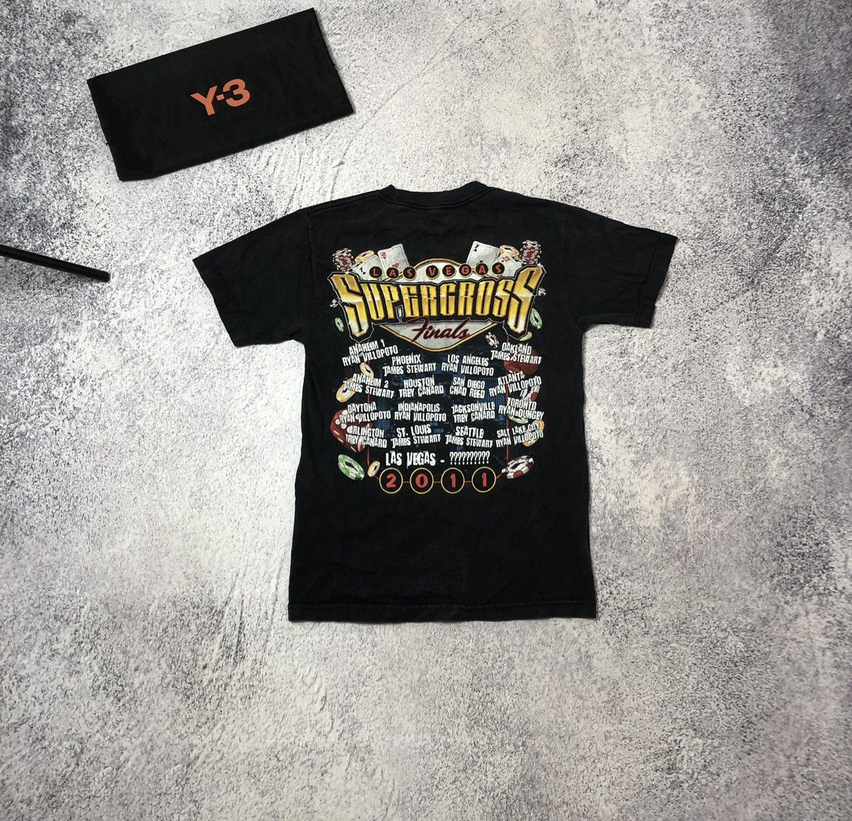 Band Tees Vintage men’s t-shirt casino 🎰 Supergross size S Size US S / EU 44-46 / 1 - 6 Thumbnail
