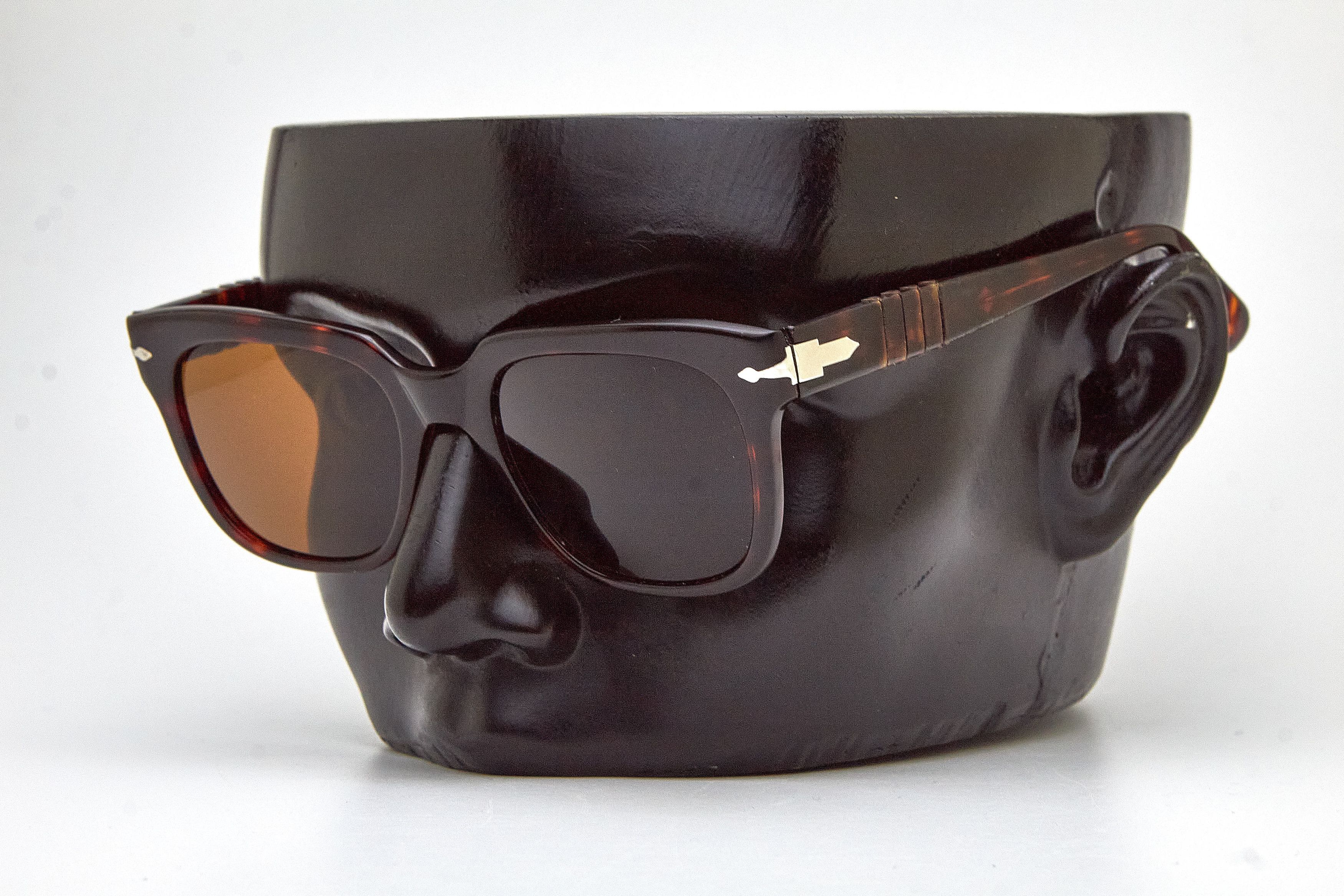 Persol PERSOL RATTI 803 chunky tortoise shell vintage 80s Hipsters Size ONE SIZE - 2 Thumbnail