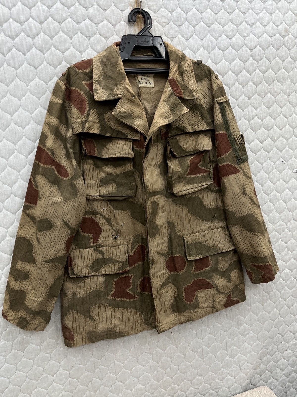 Vintage 🔥VTG Germany BGS Sumpfmuster Camouflage Pattern Jacket Size US M / EU 48-50 / 2 - 3 Thumbnail