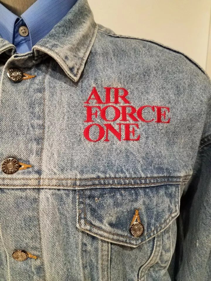 Other AIR FORCE ONE MOVIE CREW CAST COLUMBIA PICTURE VINTAGE Size US L / EU 52-54 / 3 - 8 Thumbnail