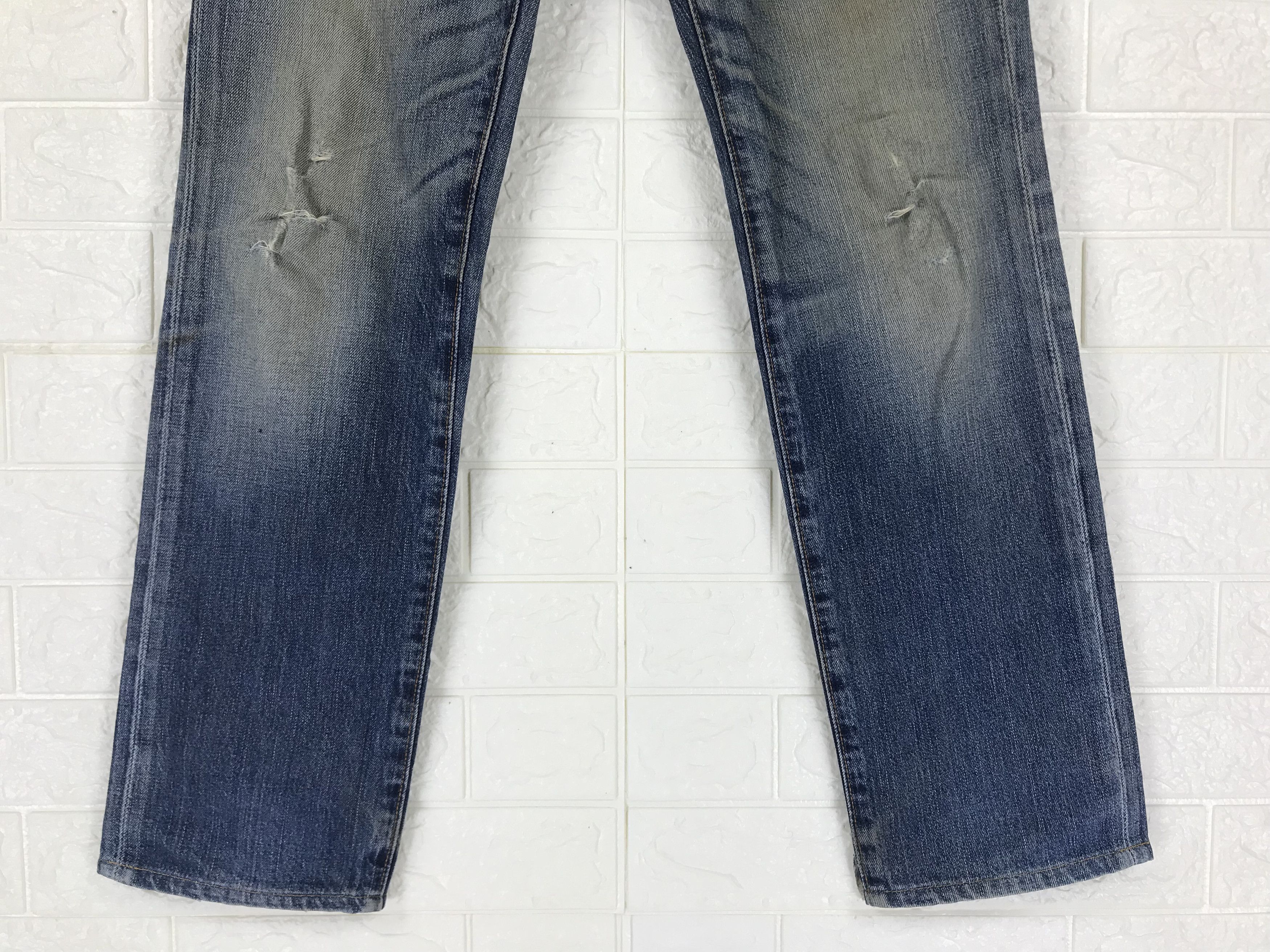 Levi's Vintage Levi's 502 Mud Wash Jeans Distressed Denim Size US 29 - 4 Thumbnail