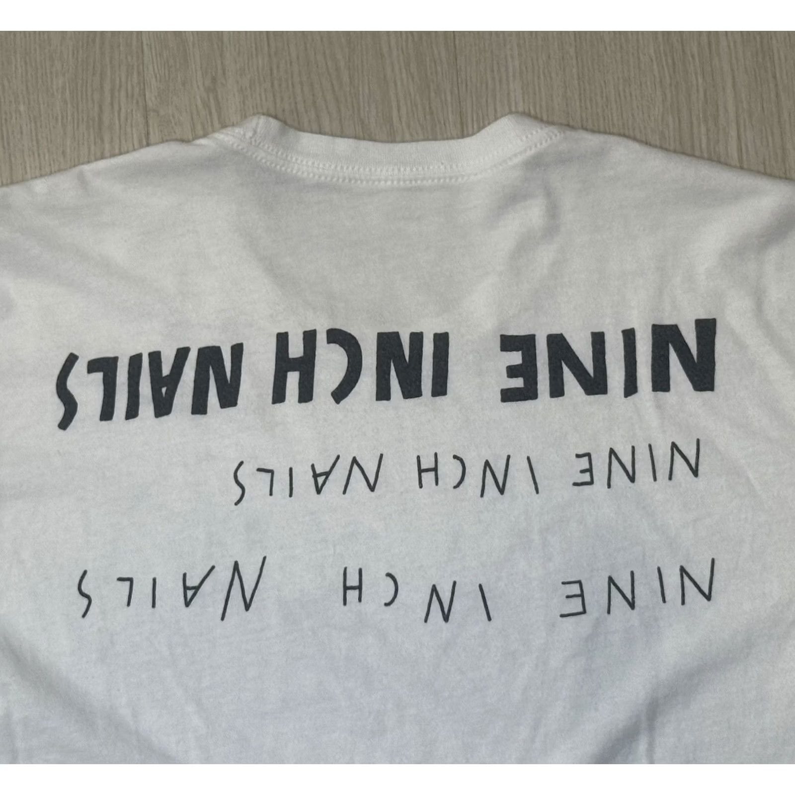Next Level Nine Inch Nails Shirt Medium 2014 Tour Love Kills Trent Reznor NIN Soundgarden White Size US M / EU 48-50 / 2 - 4 Thumbnail