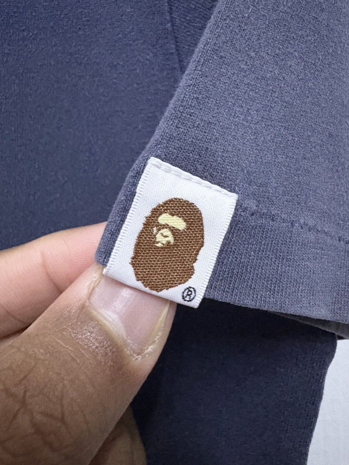 Bape 2000’s A Bathing Ape Camouflage Navy Ladies T-Shirt Size M / US 6-8 / IT 42-44 - 5 Thumbnail