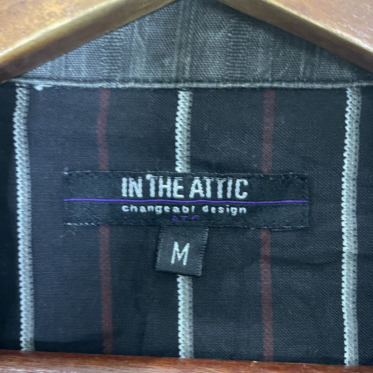 In The Attic Vintage In The Attic Stripe Coat Jacket Size US S / EU 44-46 / 1 - 5 Thumbnail